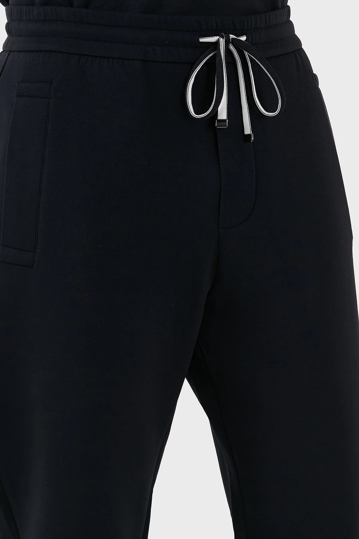 Emporio Armani Logolu Elastik Bel Bantlı Regular Fit Jogger Erkek Pantolon 8N1P92 1JHSZ 0920 LACİVERT - 5