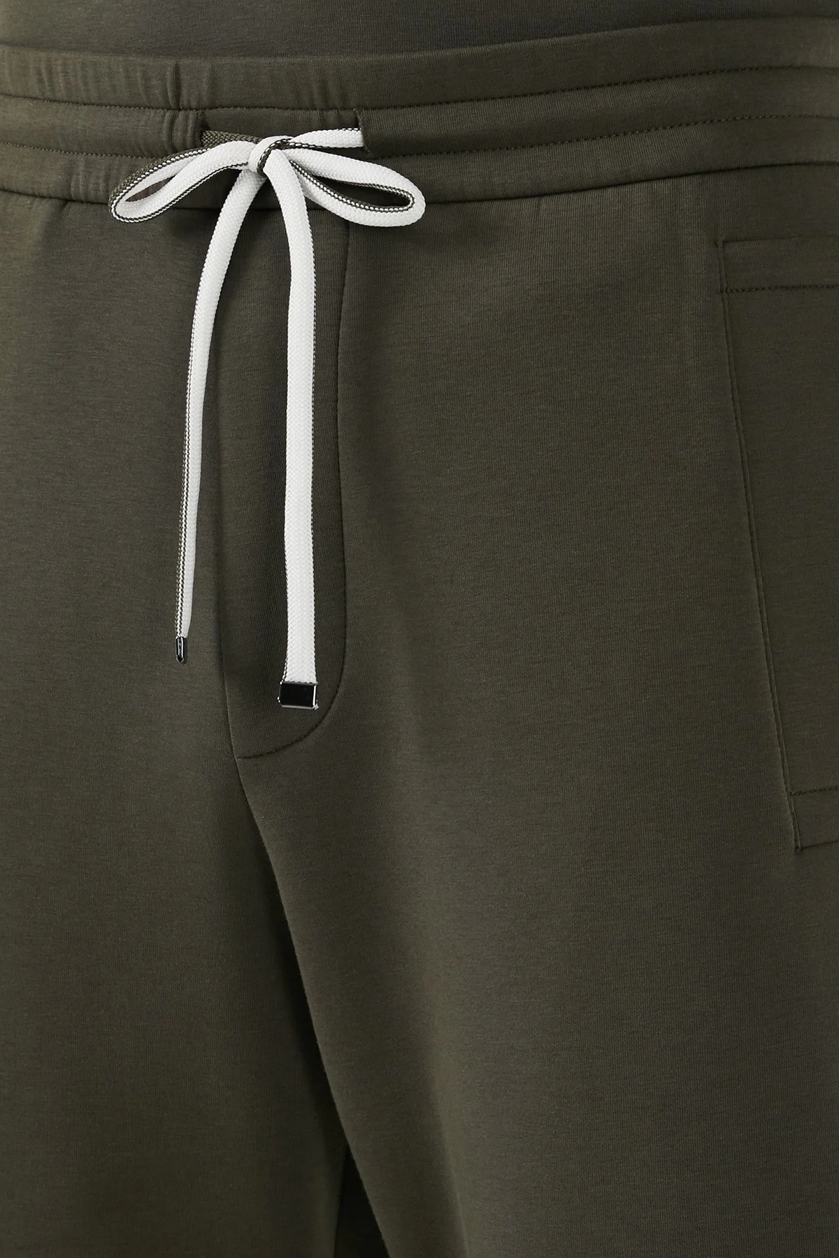 Emporio Armani Logolu Elastik Bel Bantlı Regular Fit Jogger Erkek Pantolon 8N1P92 1JHSZ U8120 HAKİ - 6