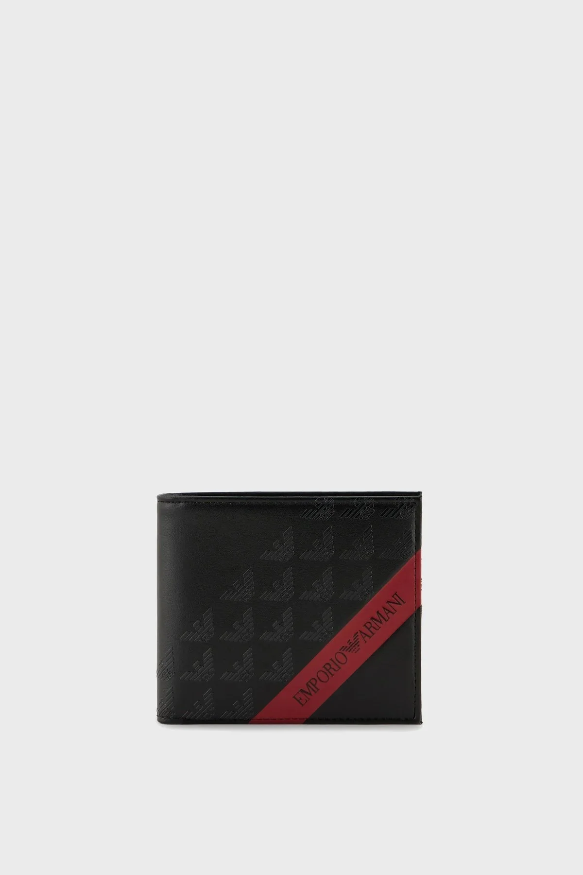 Emporio Armani Logolu Erkek Cüzdan Y4R168 YQ12V 80681 SİYAH - 1