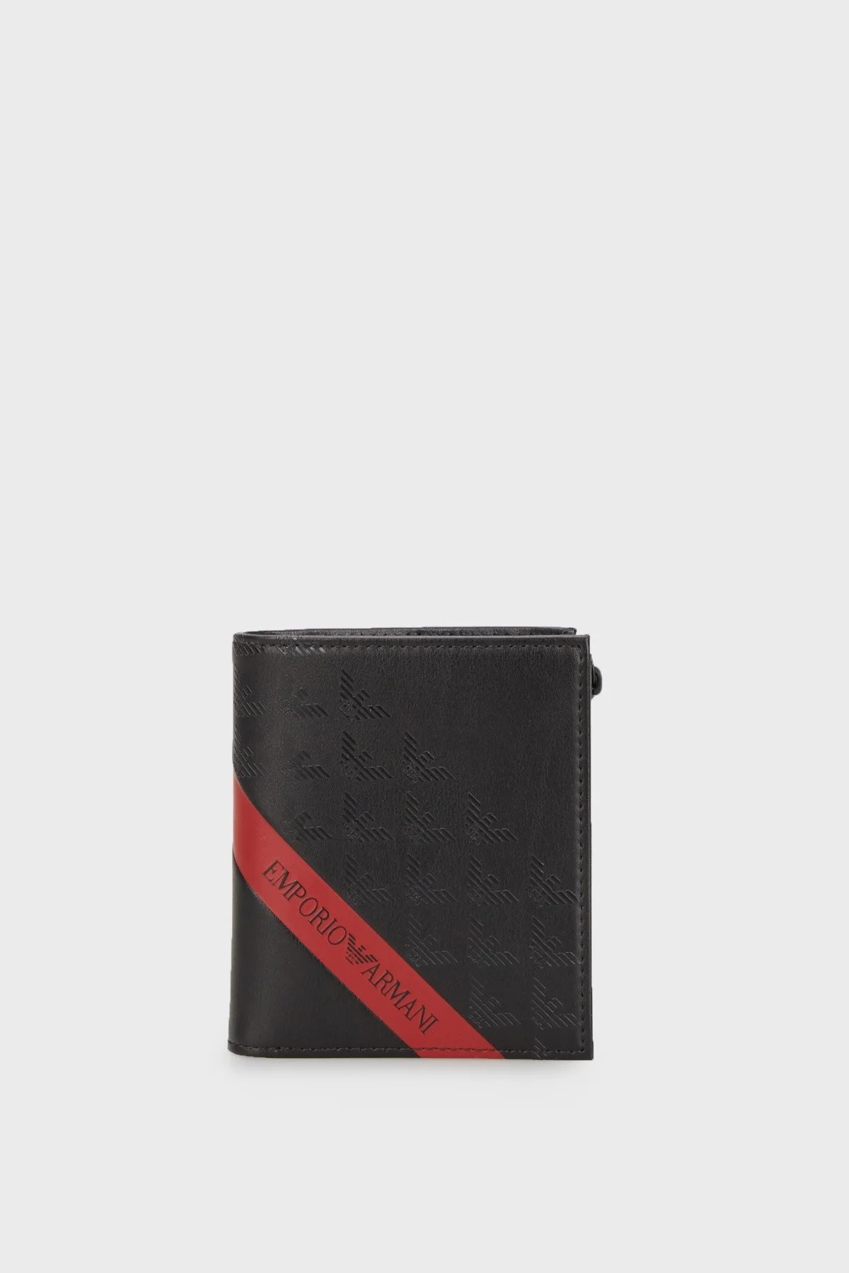 Emporio Armani Logolu Erkek Cüzdan Y4R262 YQ12V 80681 SİYAH - 1