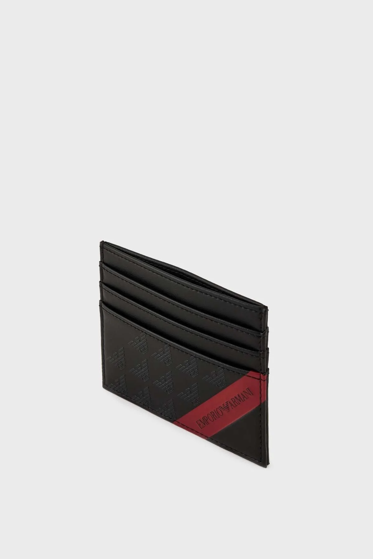 Emporio Armani Logolu Erkek Kartlık Y4R173 YQ12V 80681 SİYAH - 3