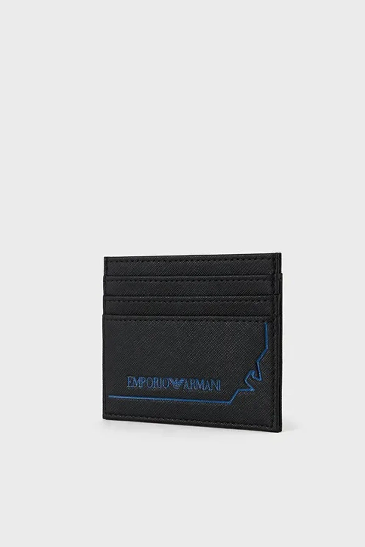 Emporio Armani Logolu Erkek Kartlık YEM320 Y731E 80001 SİYAH - 3