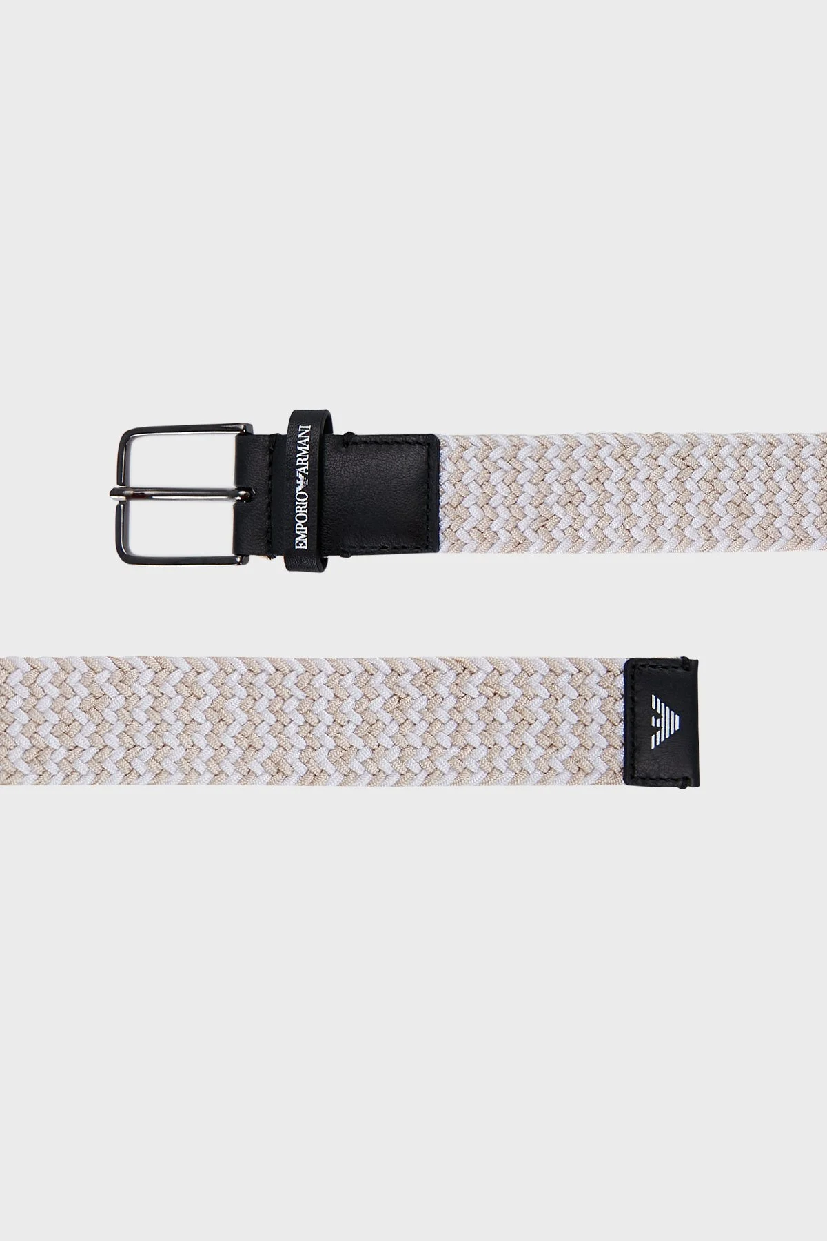 Emporio Armani Logolu Erkek Kemer Y4S494 Y124J 87015 BEJ-BEYAZ - 2