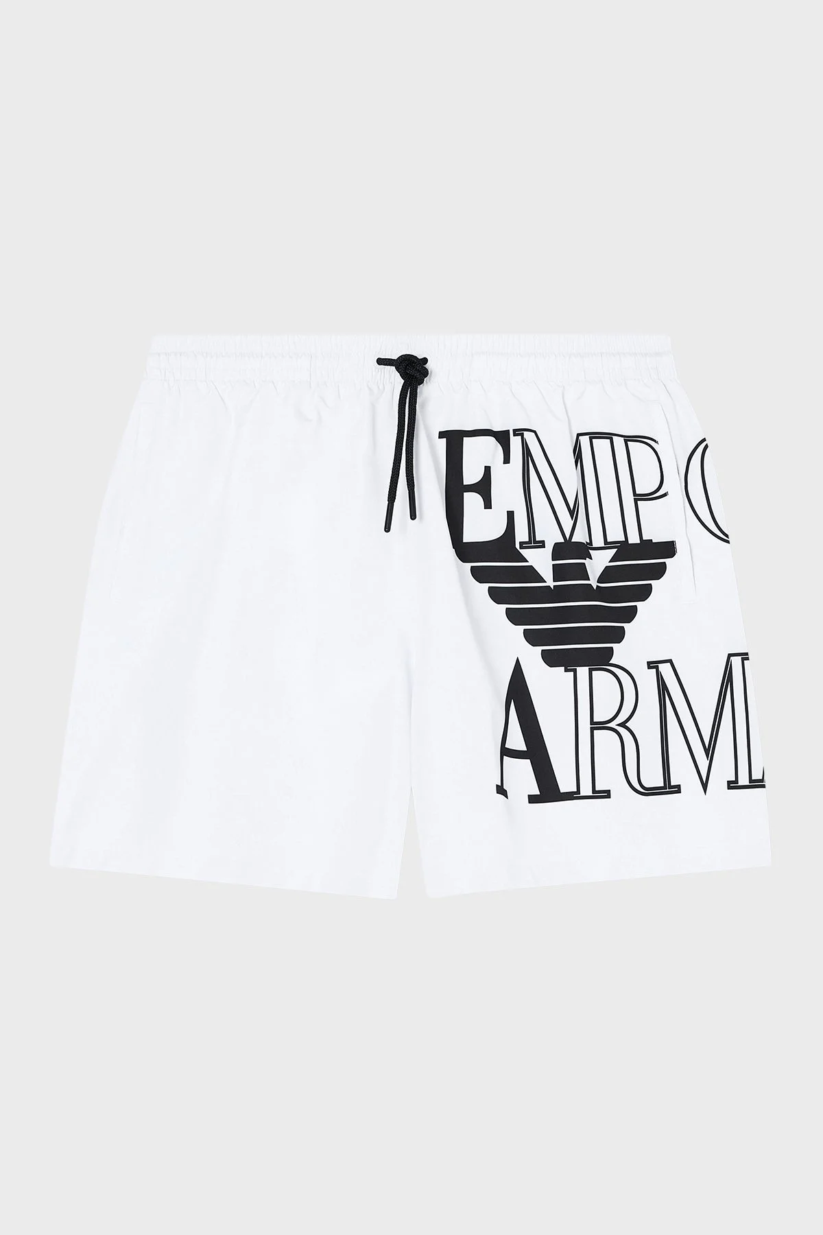 Emporio Armani Logolu Erkek Mayo Short EM000583 AF20434 U0002 BEYAZ - 1