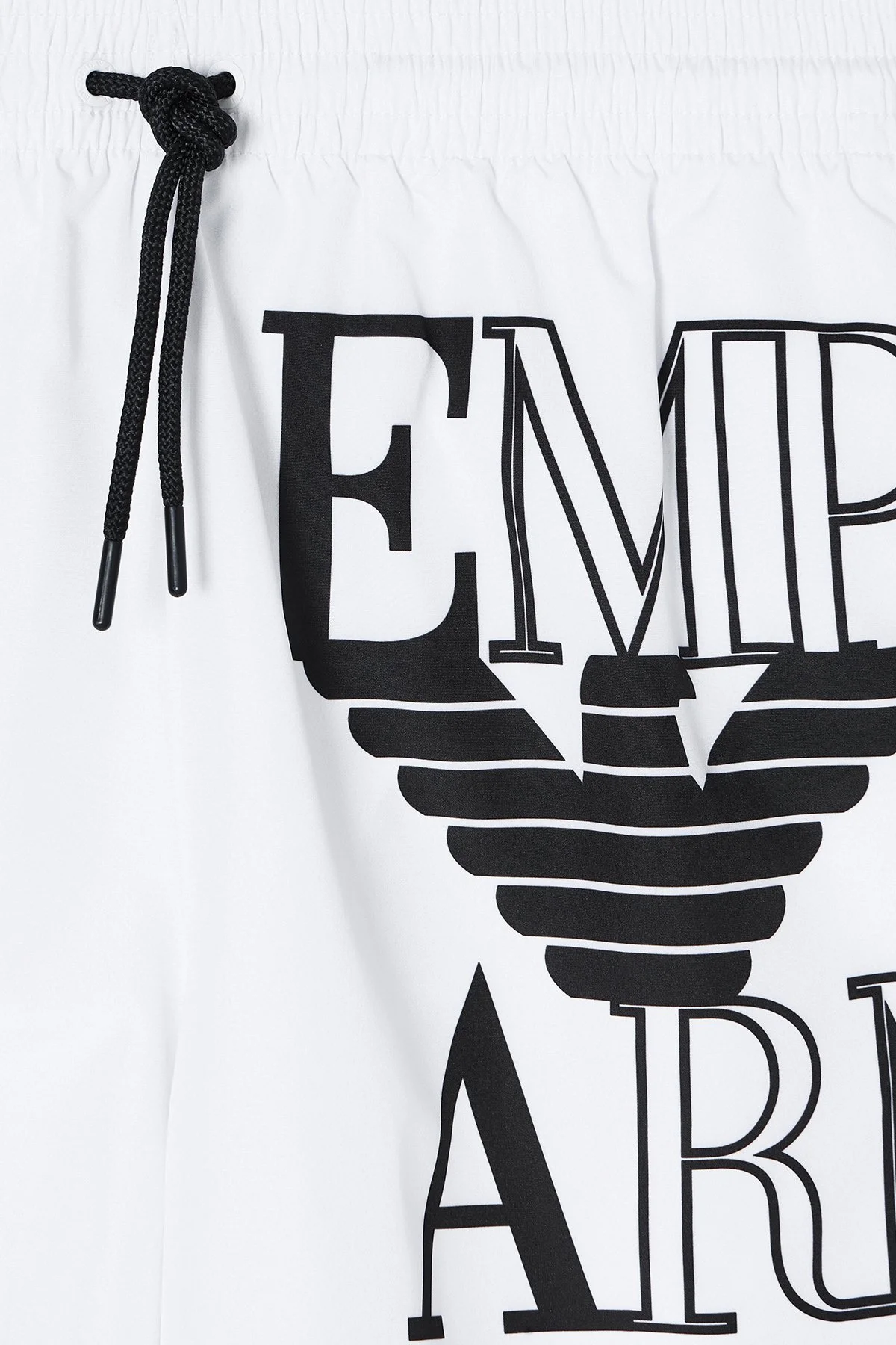 Emporio Armani Logolu Erkek Mayo Short EM000583 AF20434 U0002 BEYAZ - 2