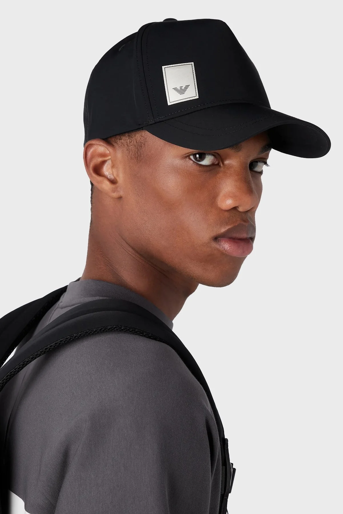 Emporio Armani Logolu Erkek Şapka 627864 3R851 00020 SİYAH - 2