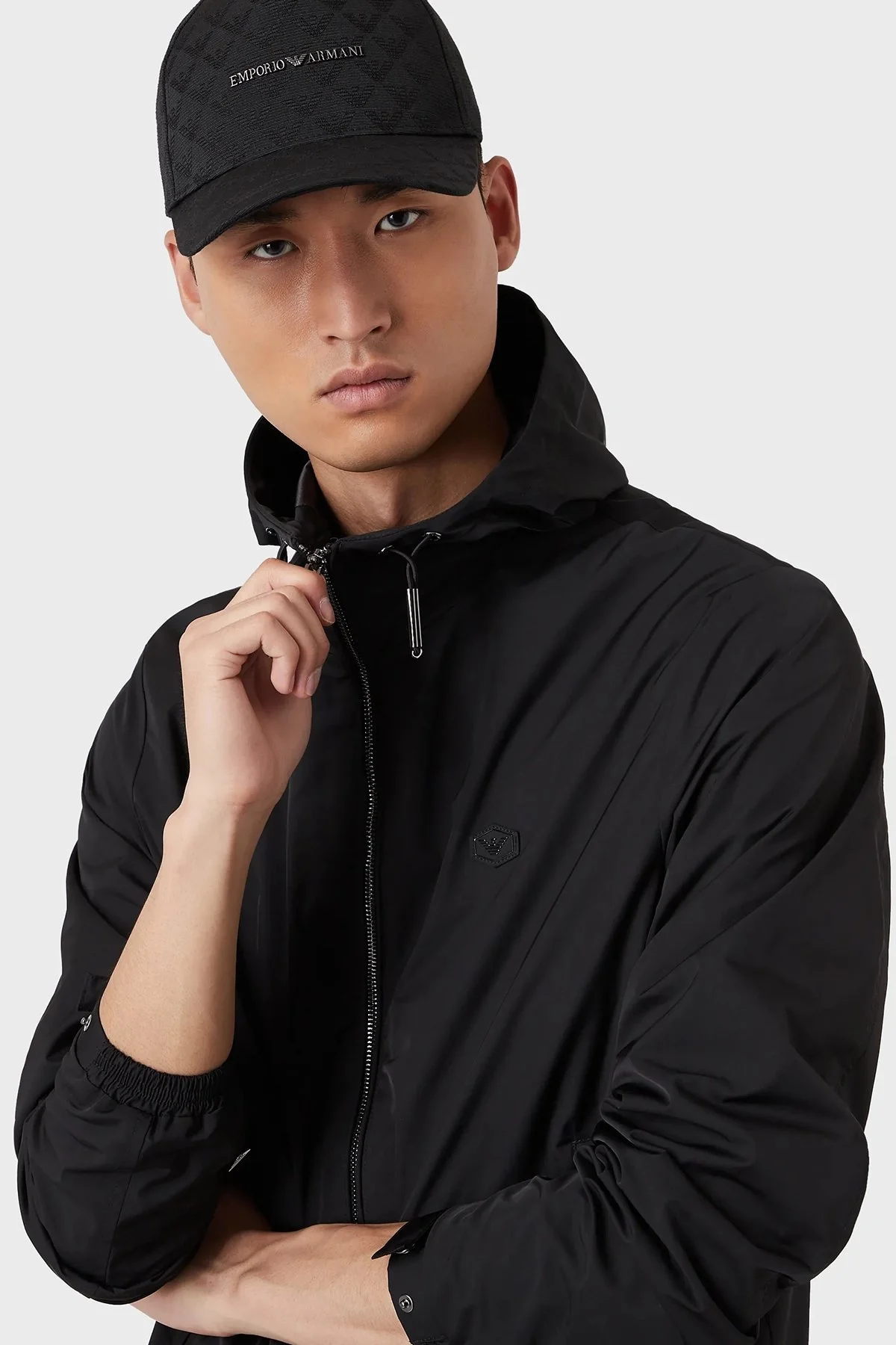 Emporio Armani Logolu Erkek Şapka 627924 CC985 00020 SİYAH - 4