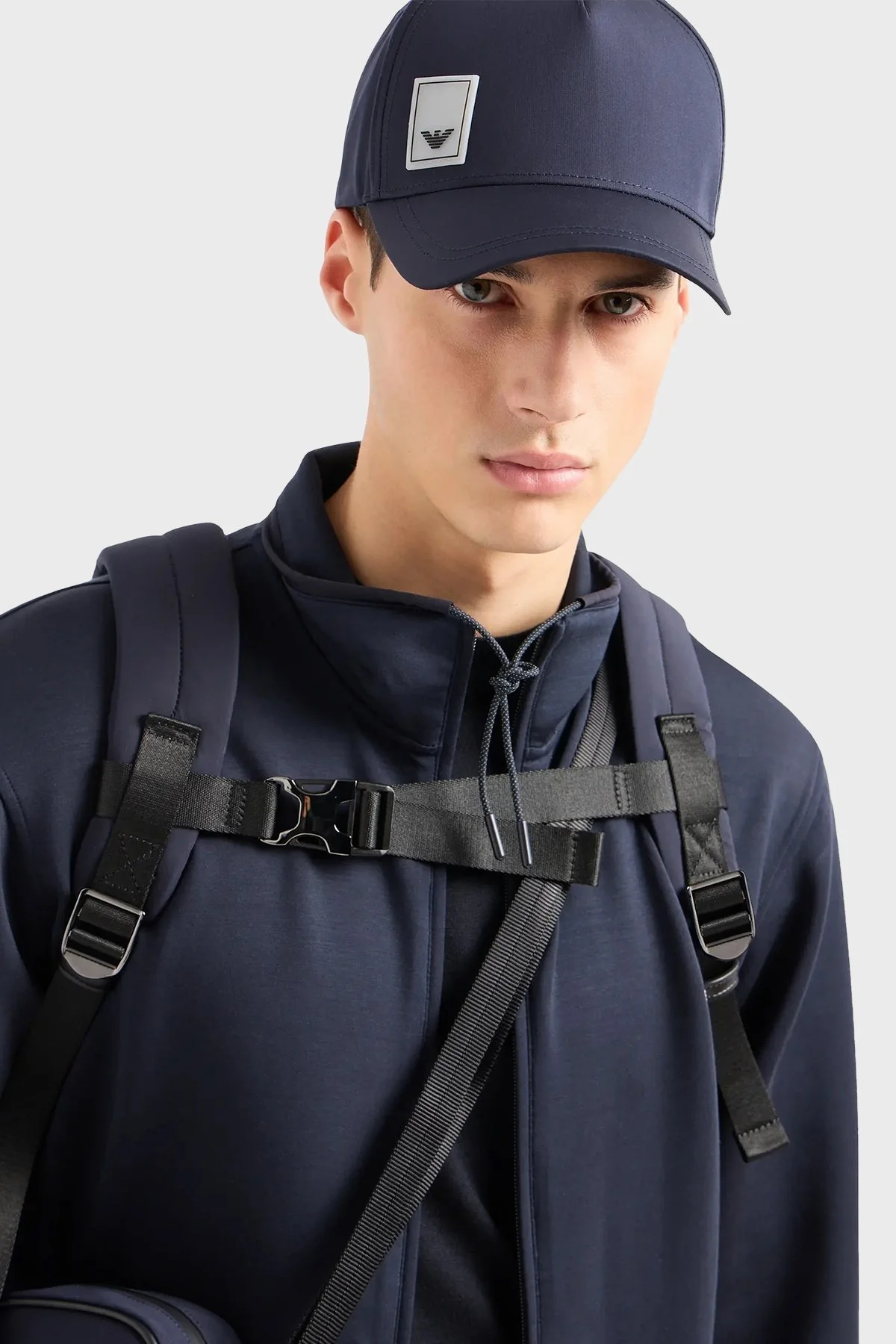Emporio Armani Logolu Erkek Şapka EM000055 AF10081 UB118 LACİVERT - 2
