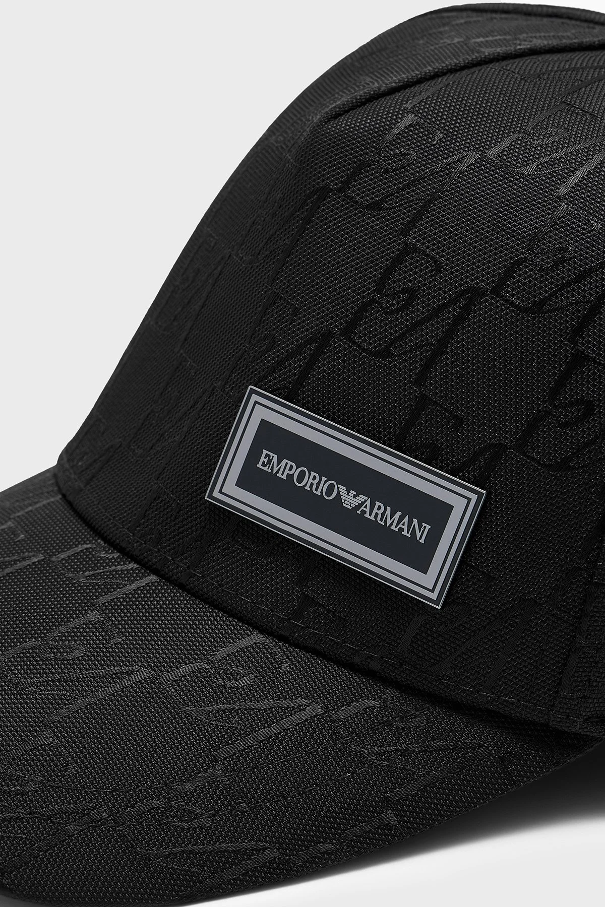 Emporio Armani Logolu Erkek Şapka EM006640 AF28810 UC001 Siyah - 3