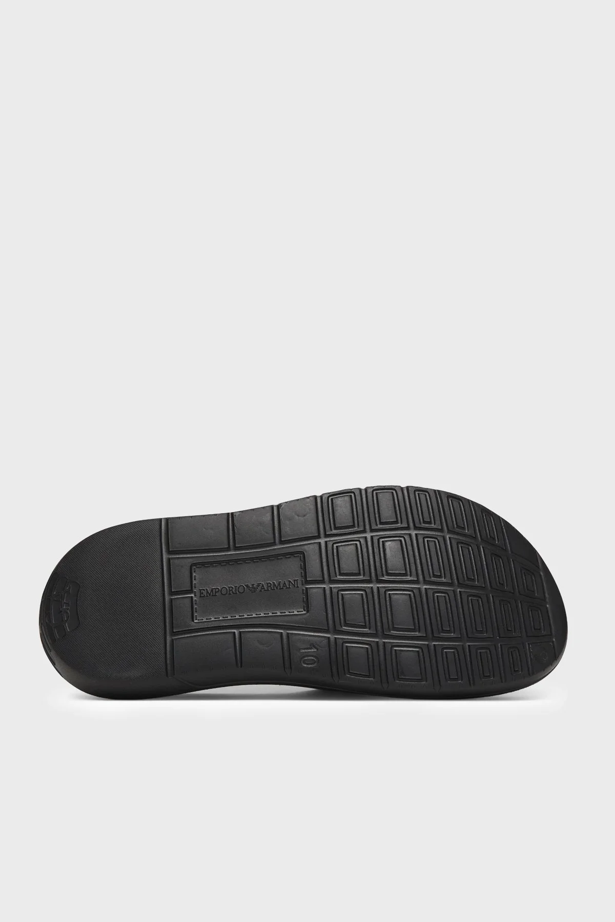 Emporio Armani Logolu Erkek Terlik EM005960 AF26000 UC001 SİYAH - 6