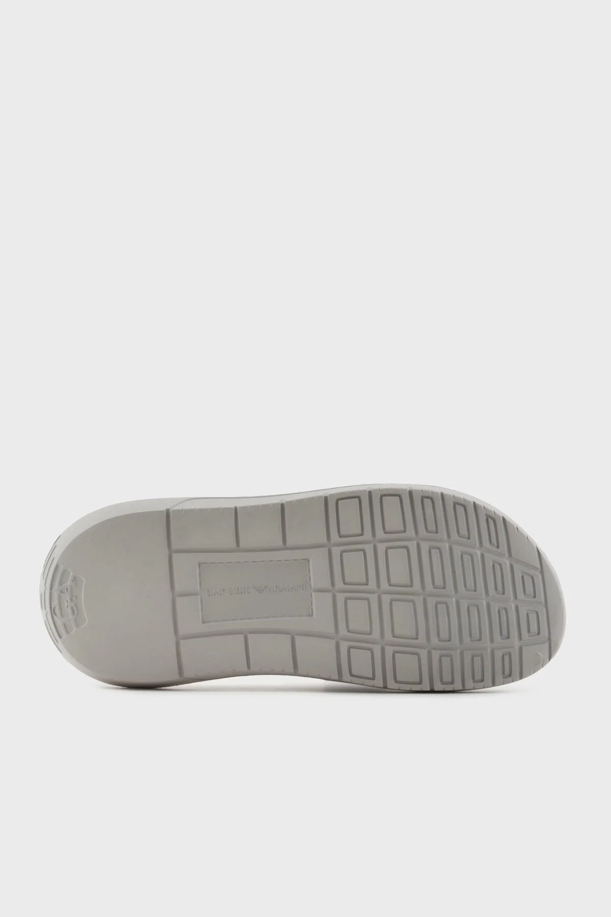 Emporio Armani Logolu Erkek Terlik X4P134 XD405 00096 GRİ - 12