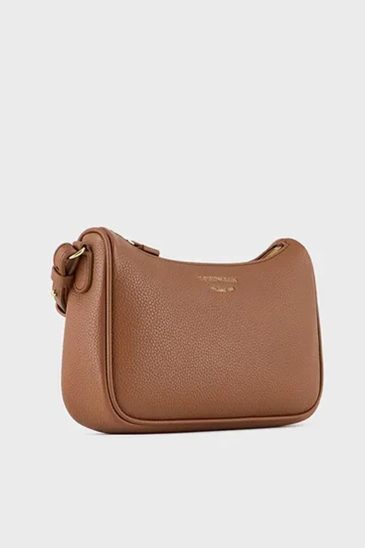 Emporio Armani Logolu Fermuarlı Ayarlanabilir Askılı Bayan Çanta Y3H293 YFO5B 80570 TABA - 6