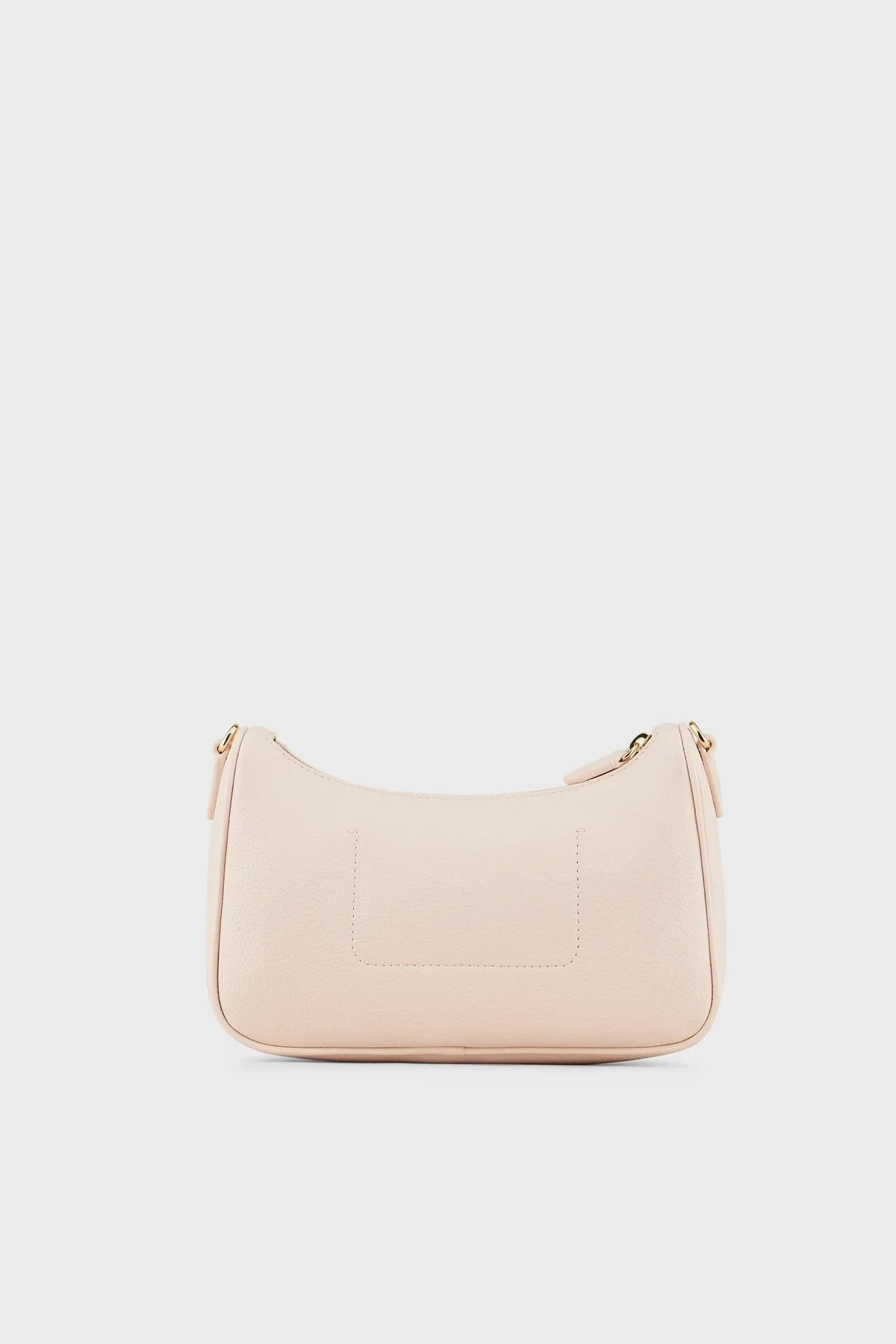 Emporio Armani Logolu Fermuarlı Ayarlanabilir Askılı Bayan Çanta Y3H293 YFO5B 88820 PUDRA - 5