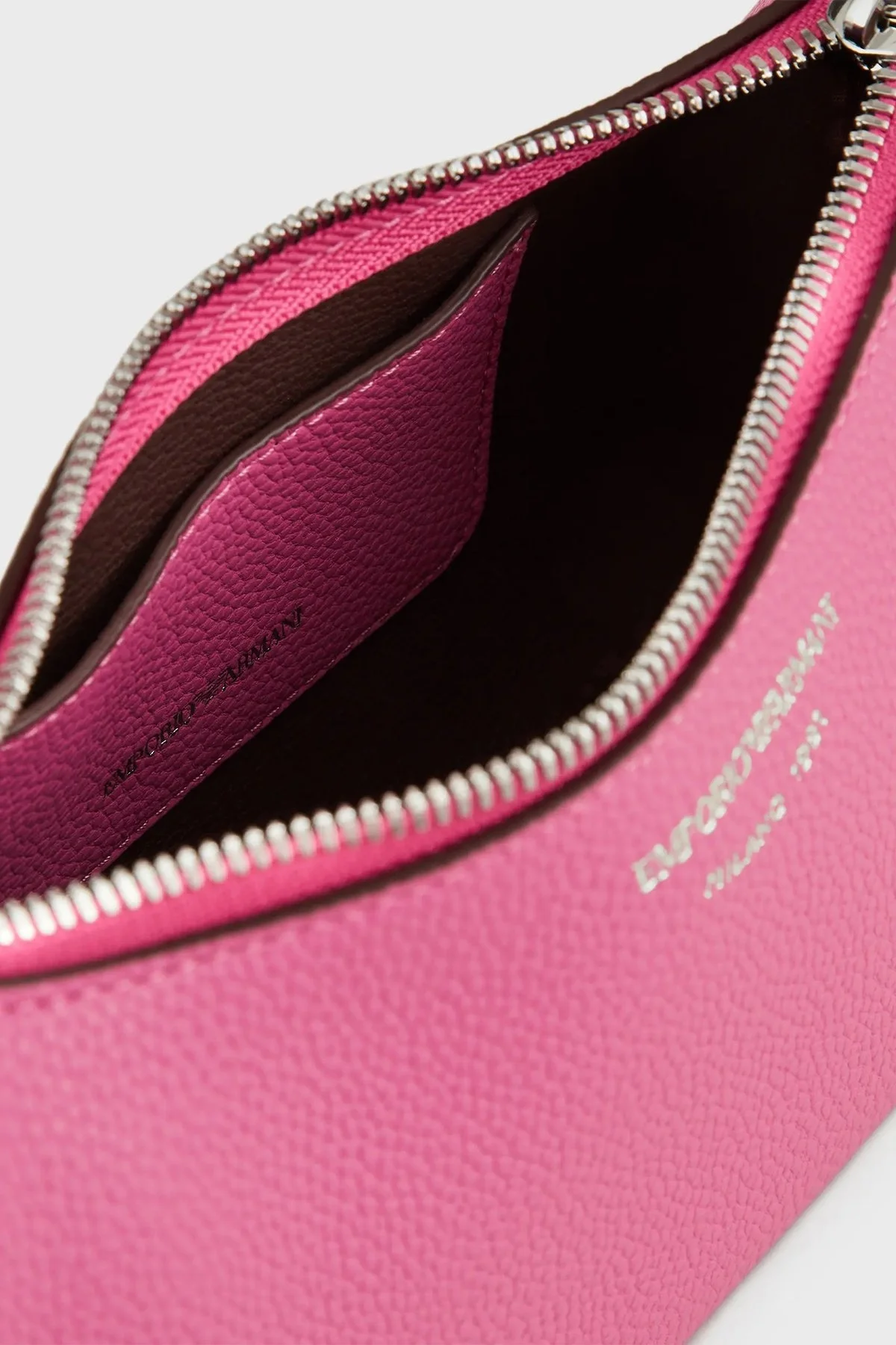 Emporio Armani Logolu Fermuarlı Bayan Çanta Y3H293 YFO5E 88308 FUŞYA - 4