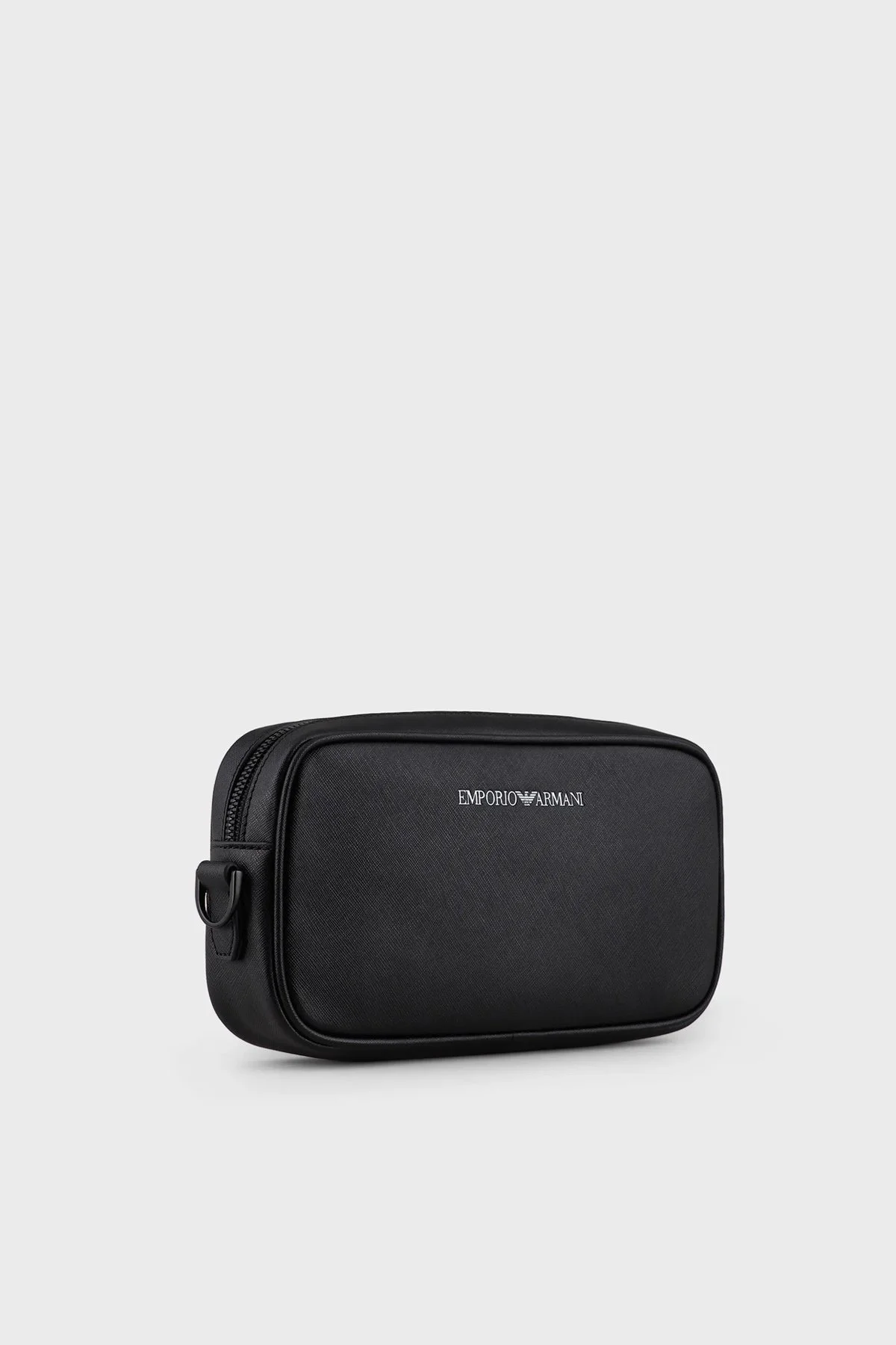 Emporio Armani Logolu Fermuarlı El Erkek Çanta Y4R356 Y020V 81072 SİYAH - 4
