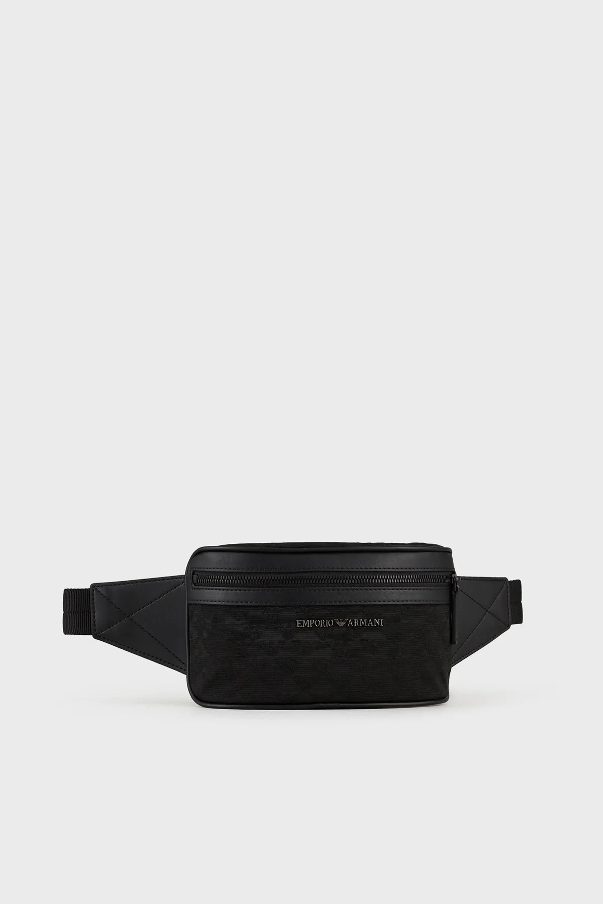 Emporio Armani Logolu Fermuarlı Erkek Bel Çantası Y4O312 Y022V 81336 SİYAH - 3