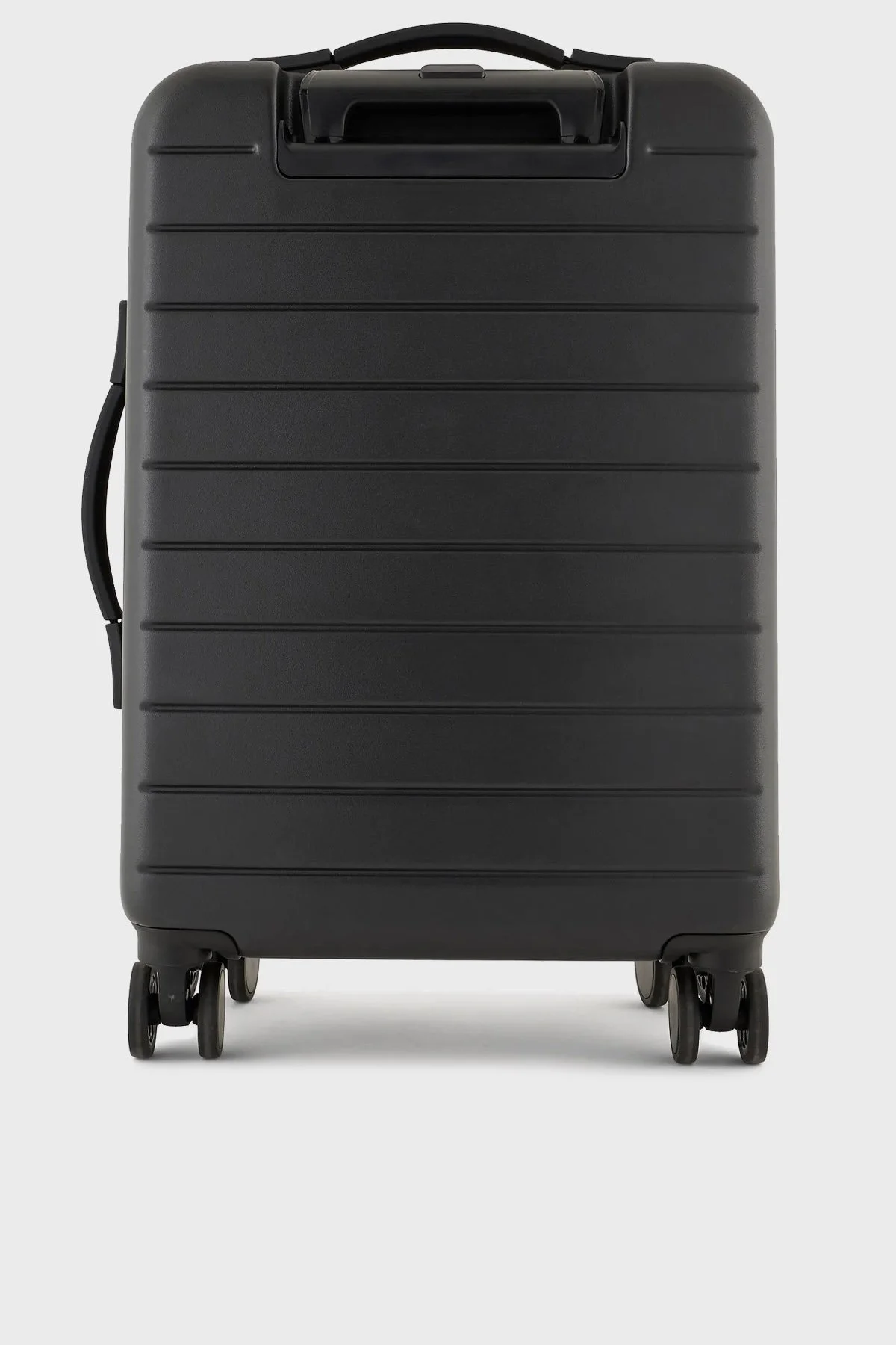 Emporio Armani Logolu Fermuarlı Şifre Kilitli Kabin Boy Erkek Valiz Y4Q367 Y138E 81072 SİYAH - 3