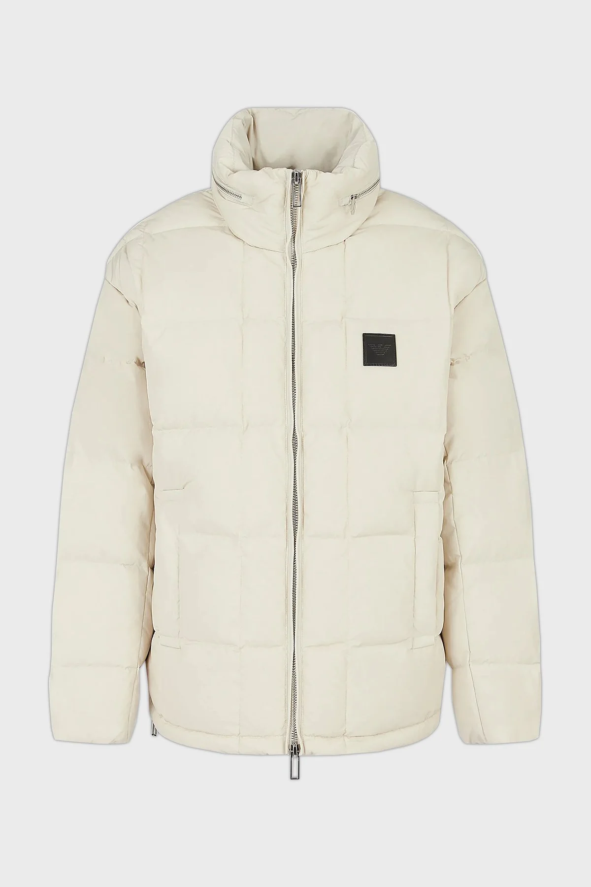 Emporio Armani Su ve Rüzgar Geçirmez Regular Fit Gizli Kapüşonlu Erkek Mont 6L1BS4 1NNLZ 0101 BEYAZ - 6