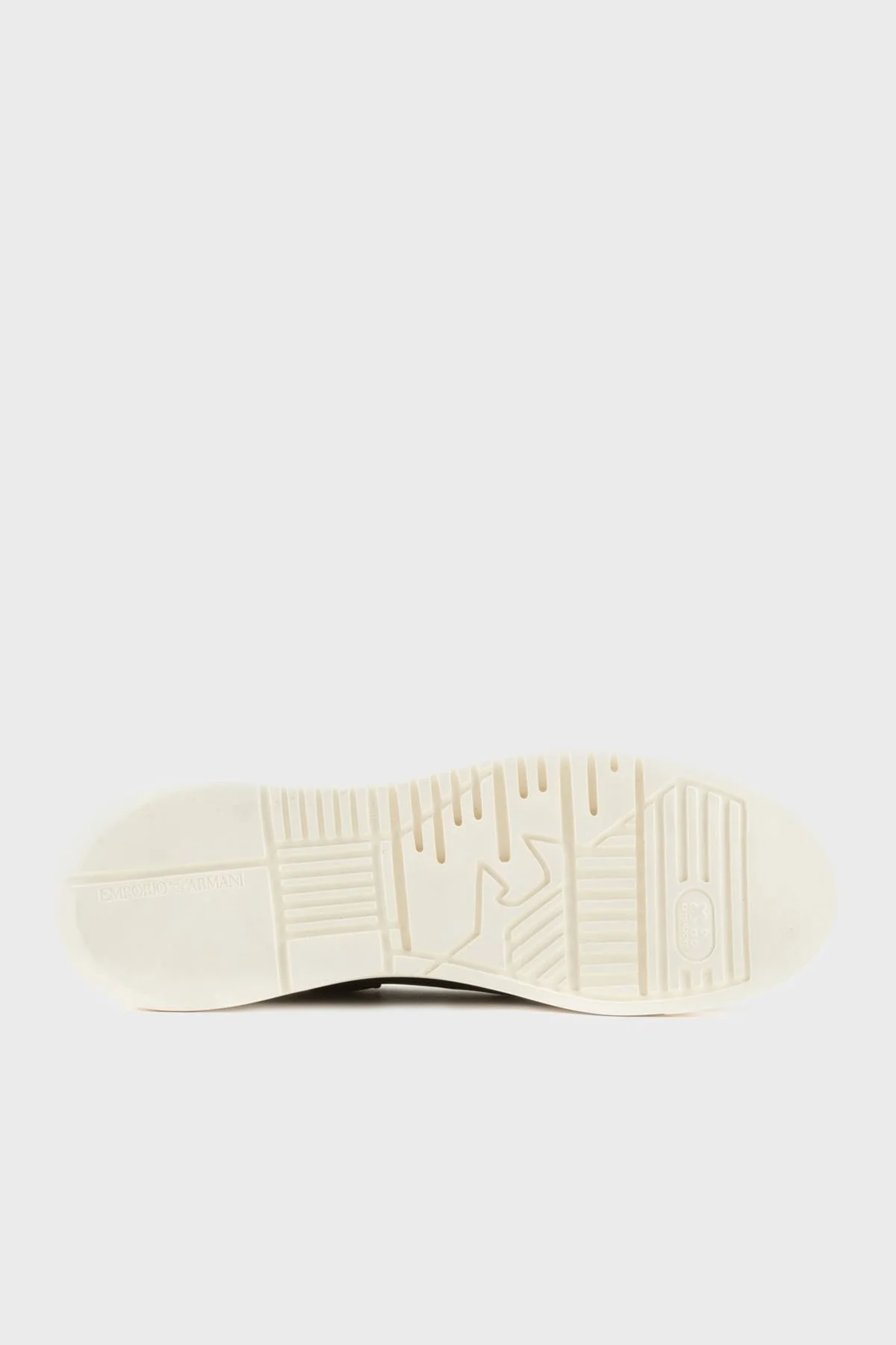 Emporio Armani Logolu Hakiki Deri Kalın Taban Sneaker Erkek Ayakkabı EM003663 AF19998 UC001 SİYAH - 6