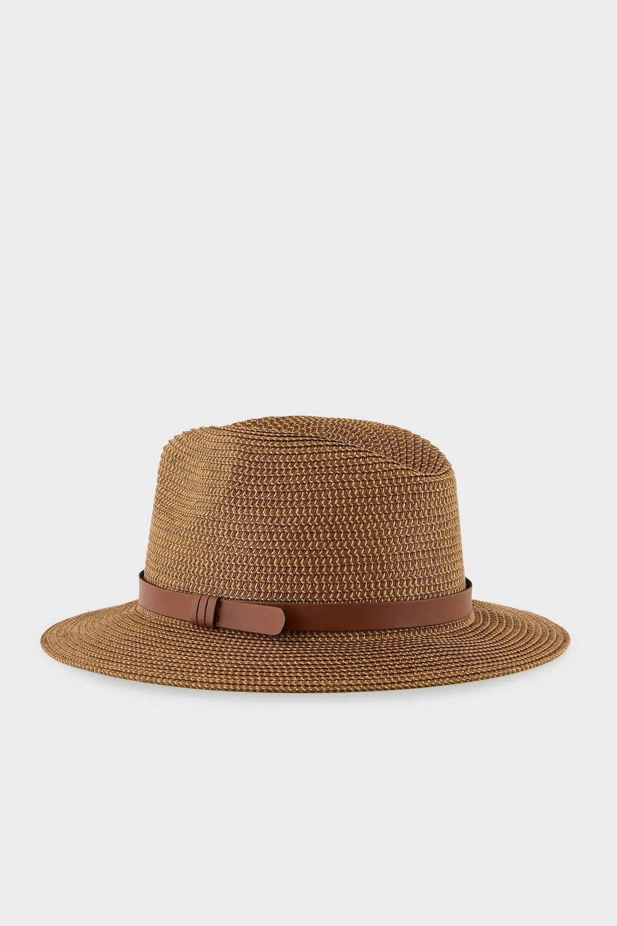 Emporio Armani Logolu Hasır Bayan Şapka 637347 4R508 00153 KAHVE - 3