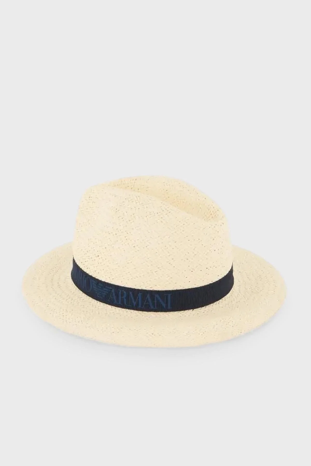 Emporio Armani Logolu Hasır Unisex Şapka 230197 4R504 12911 BEYAZ - 4