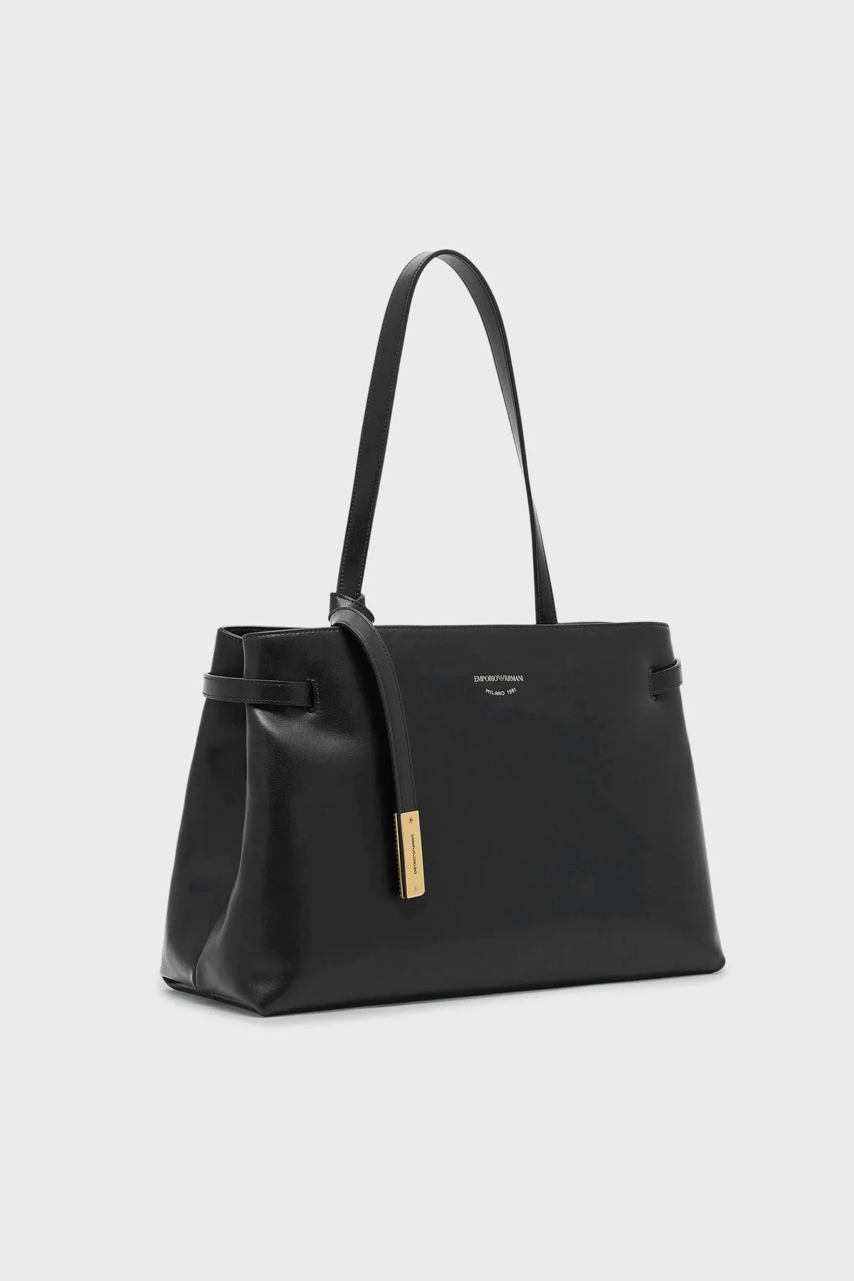 Emporio Armani Logolu Omuz Askılı Bayan Çanta EW003828 AF22783 UC001 SİYAH - 4