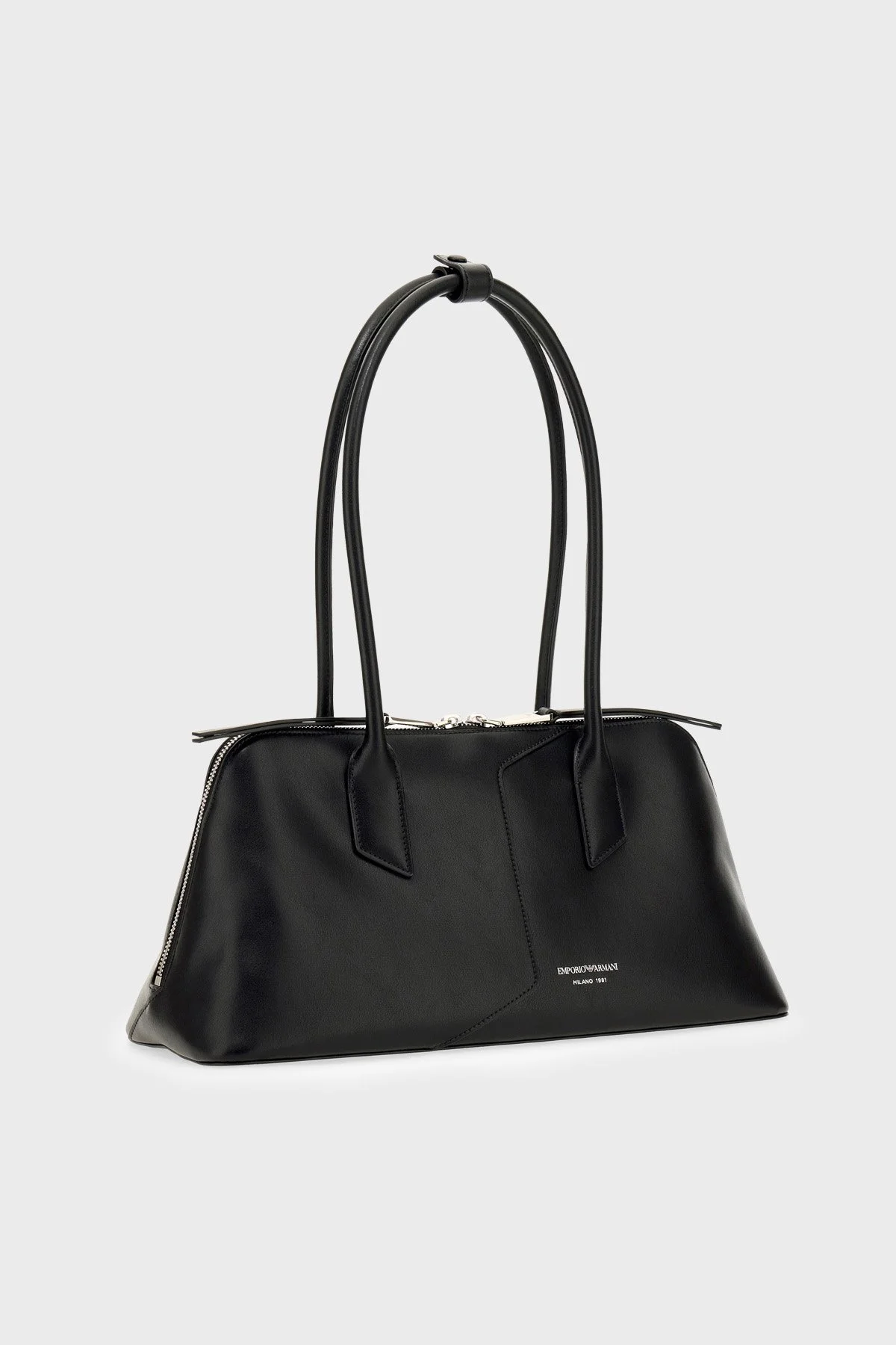 Emporio Armani Logolu Omuz Askılı Kadın Çanta EW005676 AF29741 UC001 Siyah - 4