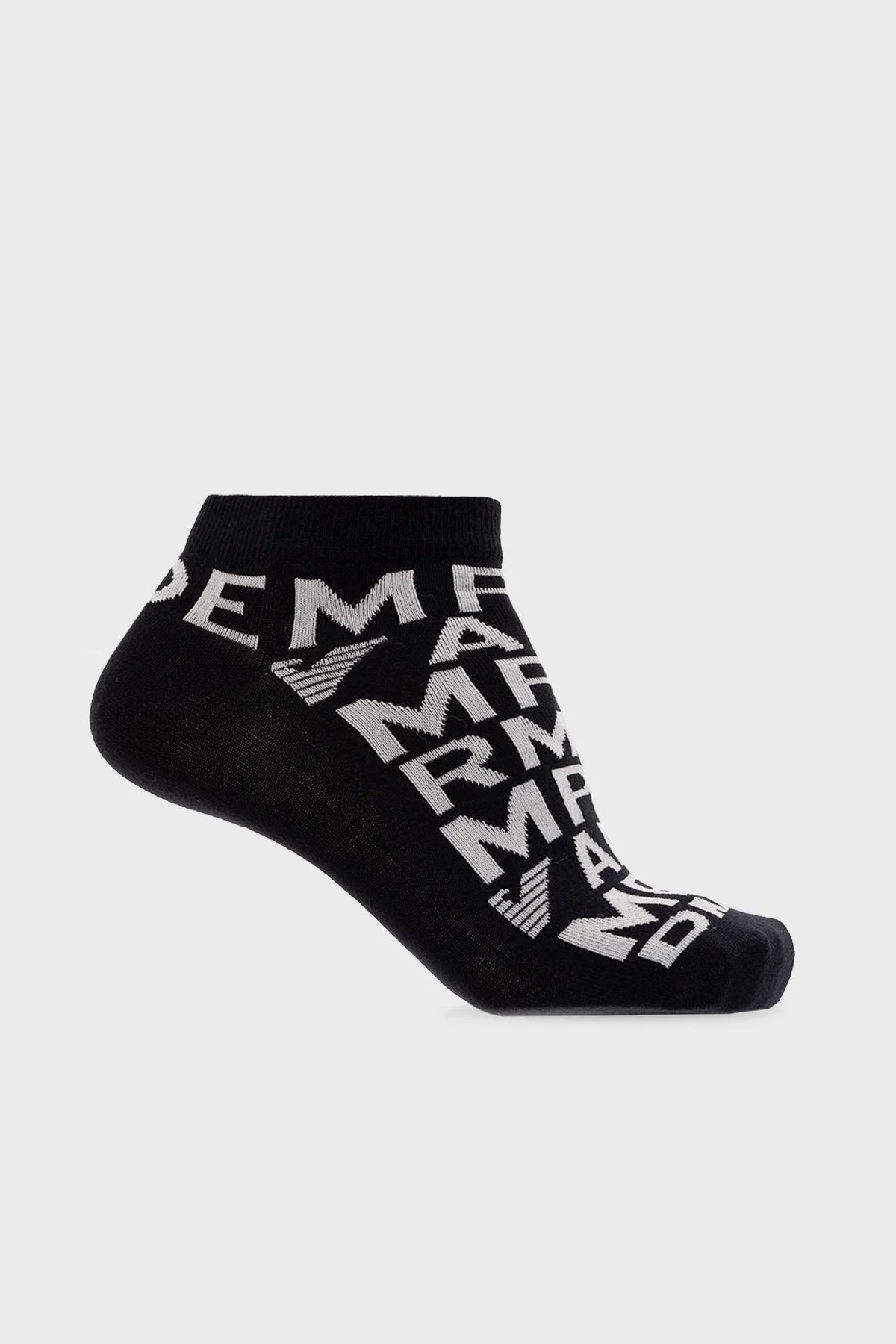 Emporio Armani Logolu Pamuklu 2 Erkek Pack Çorap 302228 3R274 17020 SİYAH - 2