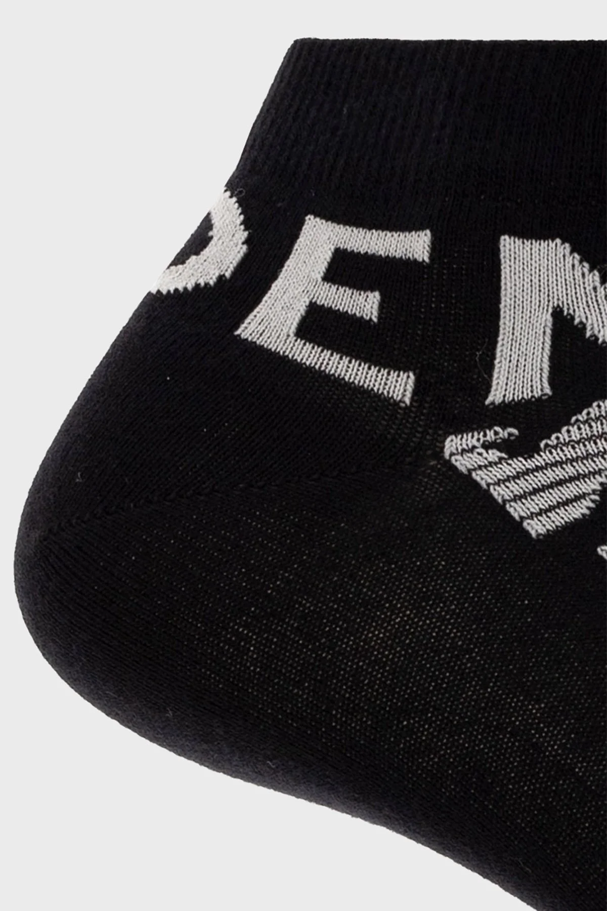 Emporio Armani Logolu Pamuklu 2 Erkek Pack Çorap 302228 3R274 17020 SİYAH - 4