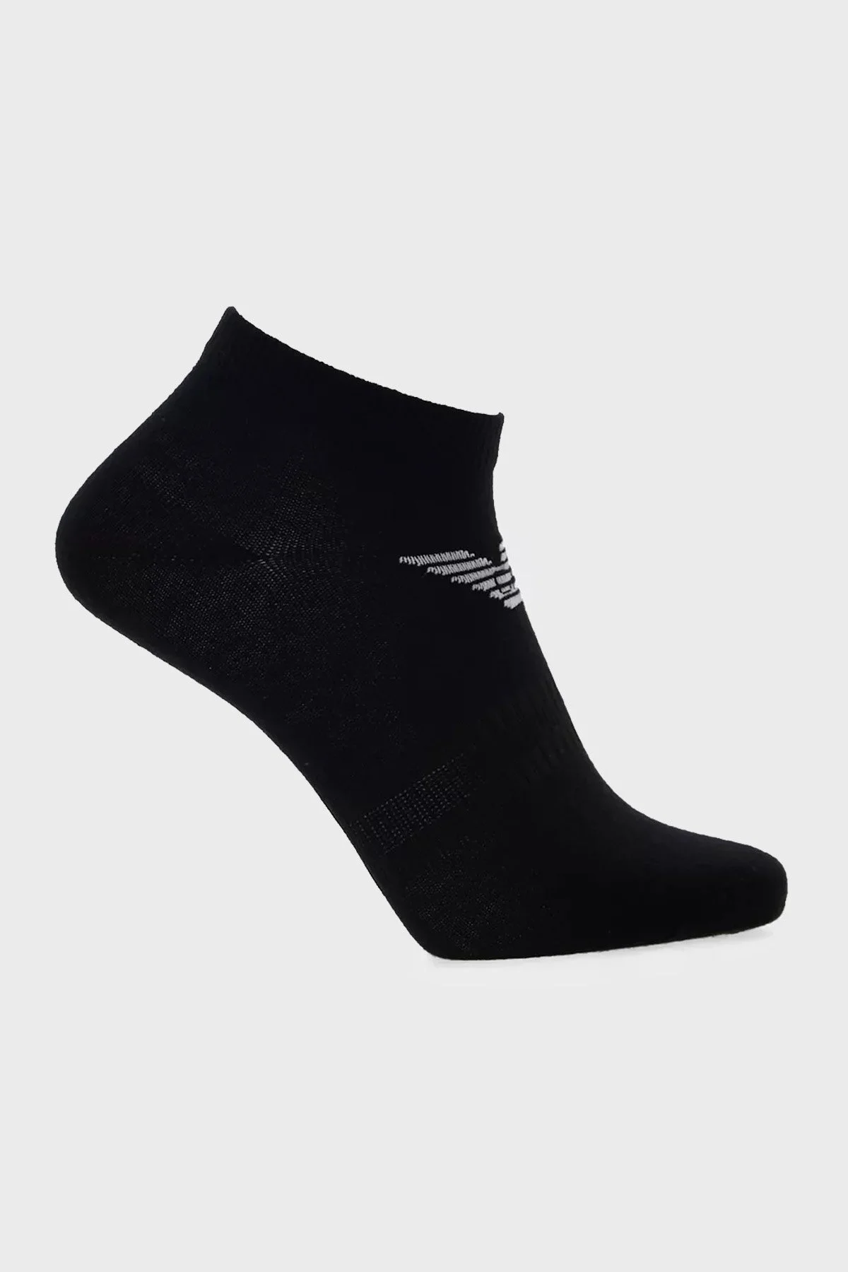 Emporio Armani Logolu Pamuklu 3 Erkek Pack Çorap 300048 3R234 73320 SİYAH - 3