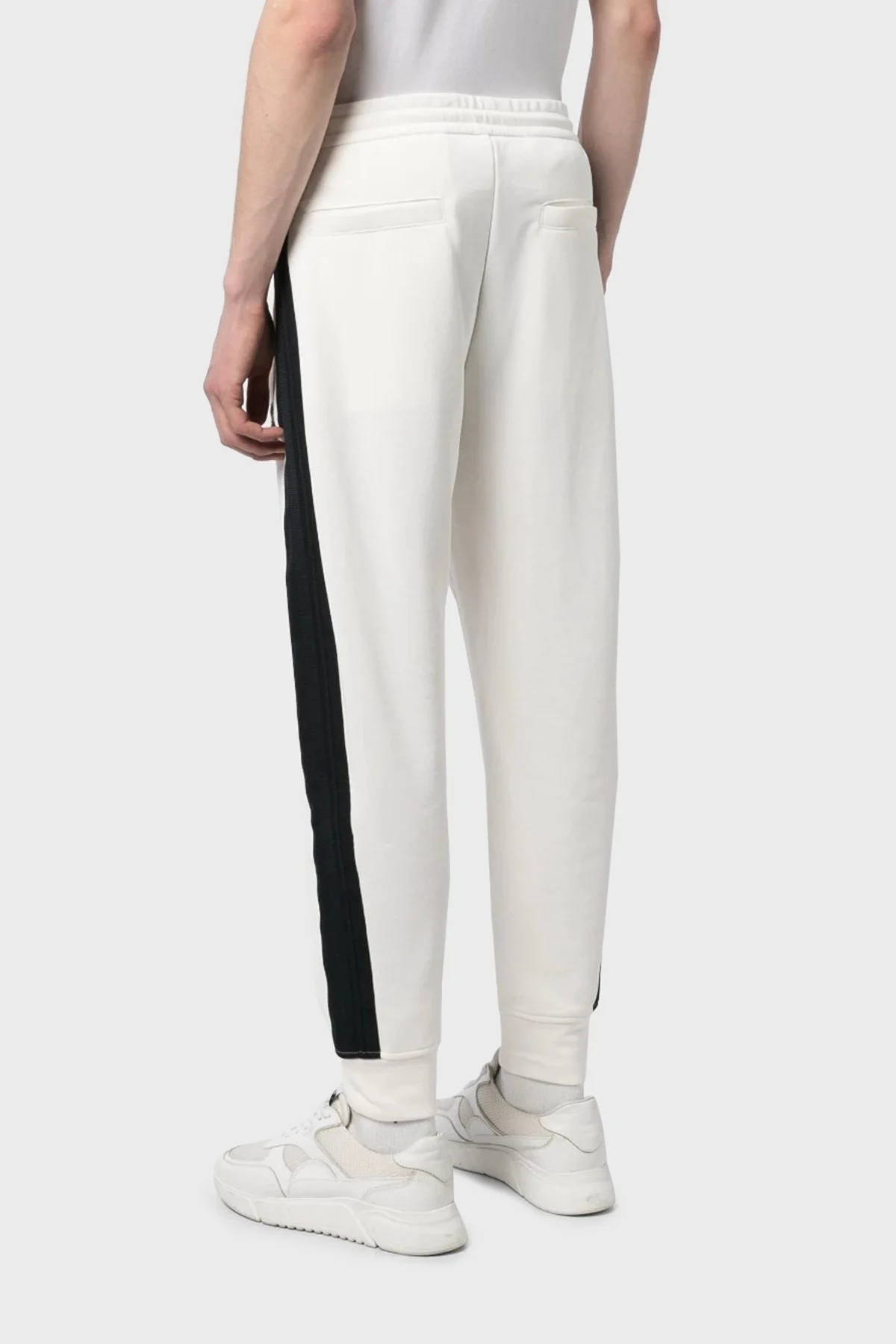 Emporio Armani Logolu Pamuklu Belden Bağlamalı Regular Fit Jogger Erkek Pantolon 3R1PZ4 1JLYZ 0128 EKRU - 7