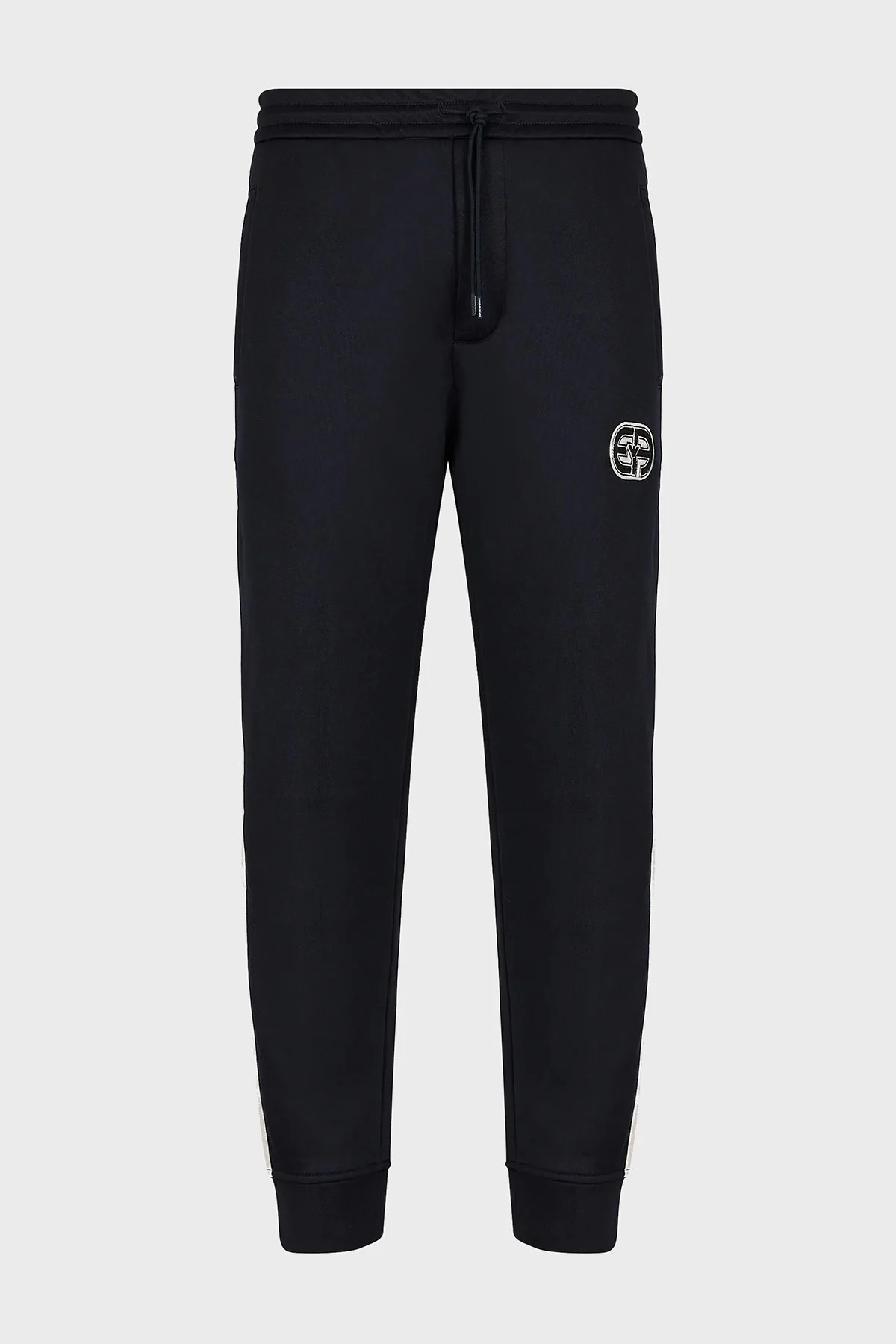 Emporio Armani Logolu Pamuklu Belden Bağlamalı Regular Fit Jogger Erkek Pantolon 3R1PZ4 1JLYZ 0920 LACİVERT - 5