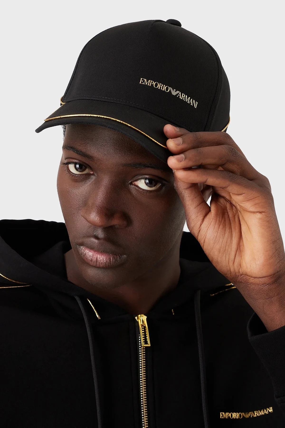 Emporio Armani Logolu Pamuklu Erkek Şapka 627377 3R857 00020 SİYAH - 3