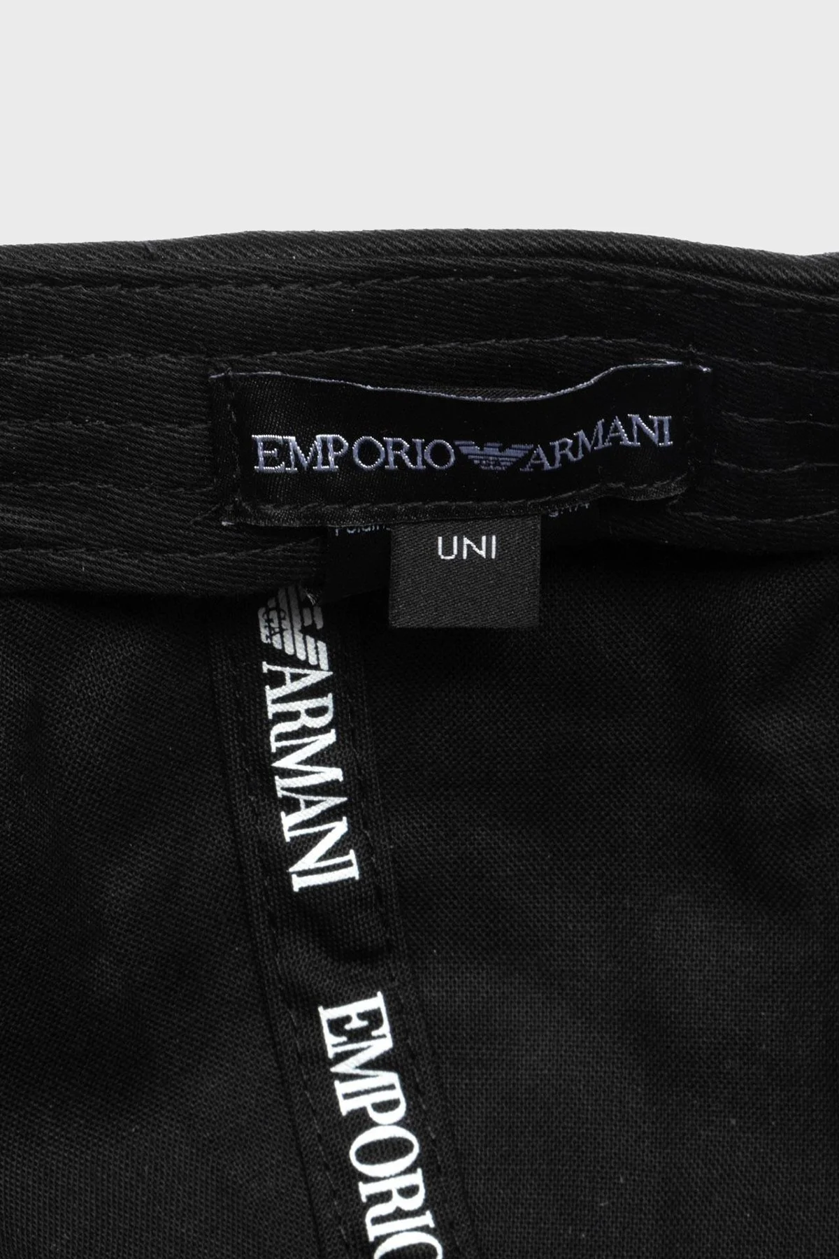 Emporio Armani Logolu Pamuklu Erkek Şapka 627475 4R578 00020 SİYAH - 4