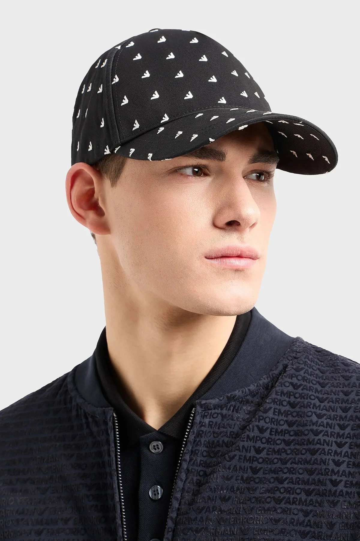 Emporio Armani Logolu Pamuklu Erkek Şapka 627476 4R577 00020 SİYAH - 5