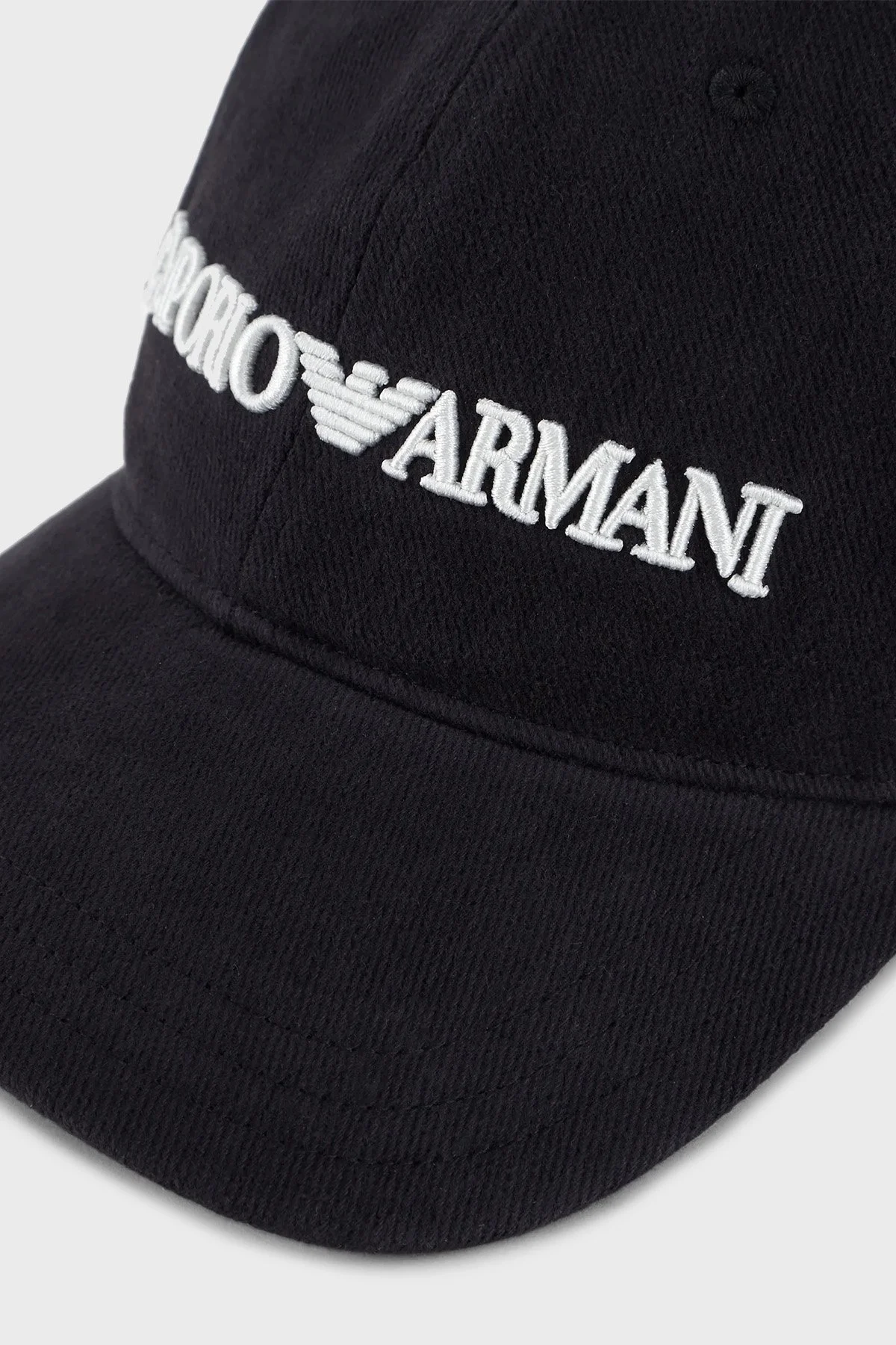 Emporio Armani Logolu Pamuklu Erkek Şapka 627901 CC994 00020 SİYAH - 3
