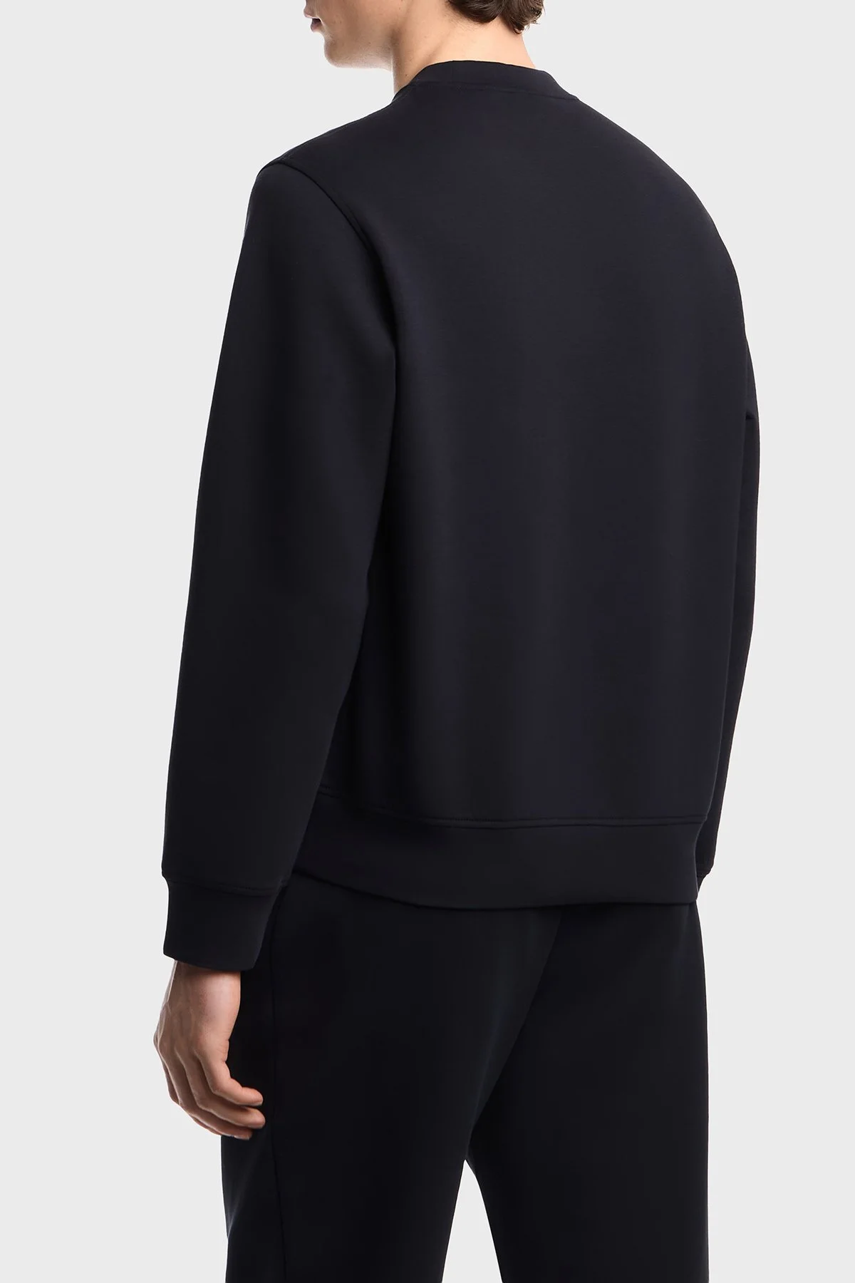 Emporio Armani Logolu Pamuklu Regular Fit Bisiklet Yaka Erkek Sweat EM004533 AF10013 UB118 LACİVERT - 3