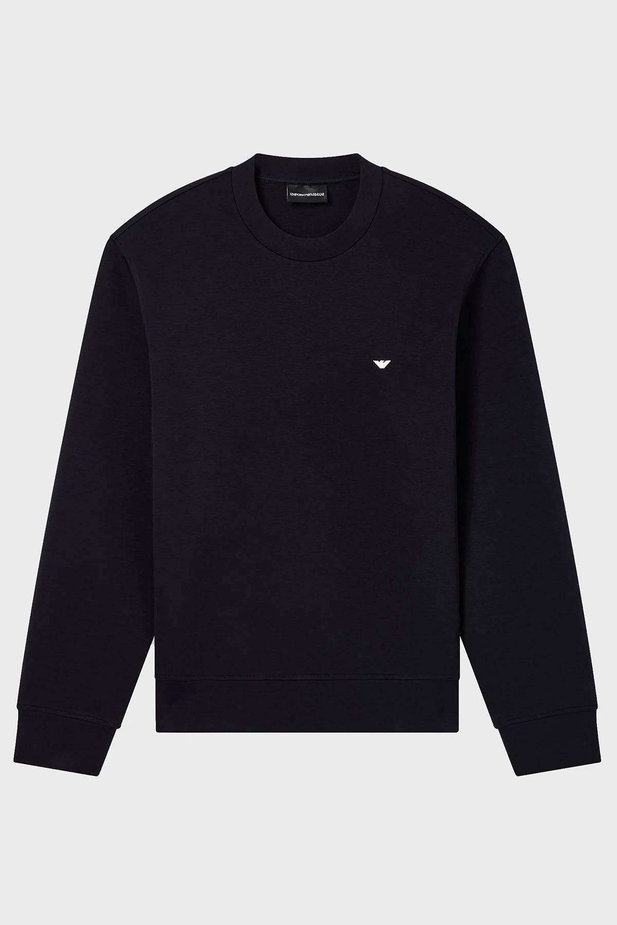 Emporio Armani Logolu Pamuklu Regular Fit Bisiklet Yaka Erkek Sweat EM004533 AF10013 UB118 LACİVERT - 5