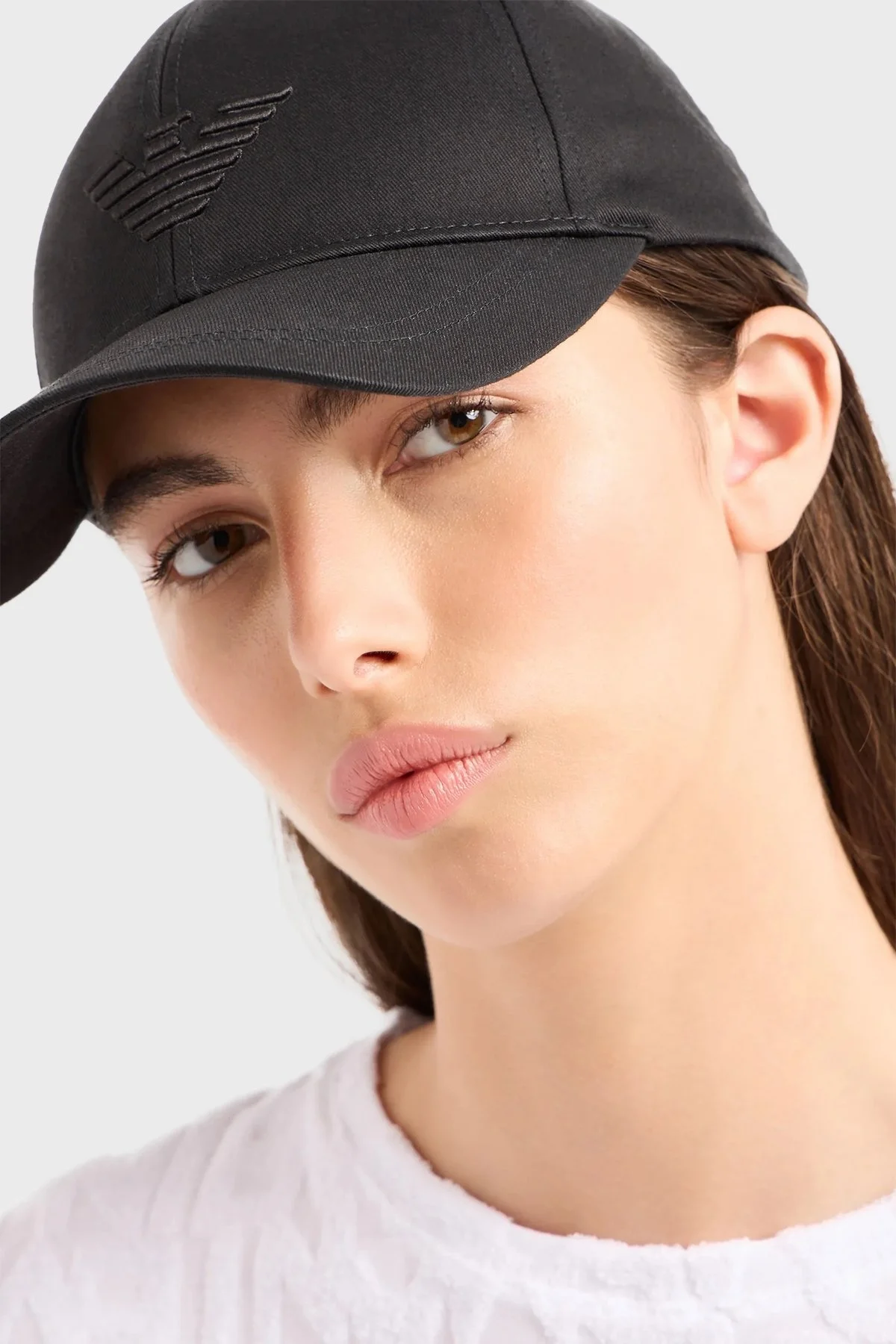 Emporio Armani Logolu Pamuklu Unisex Şapka 230102 4R500 00020 SİYAH - 2