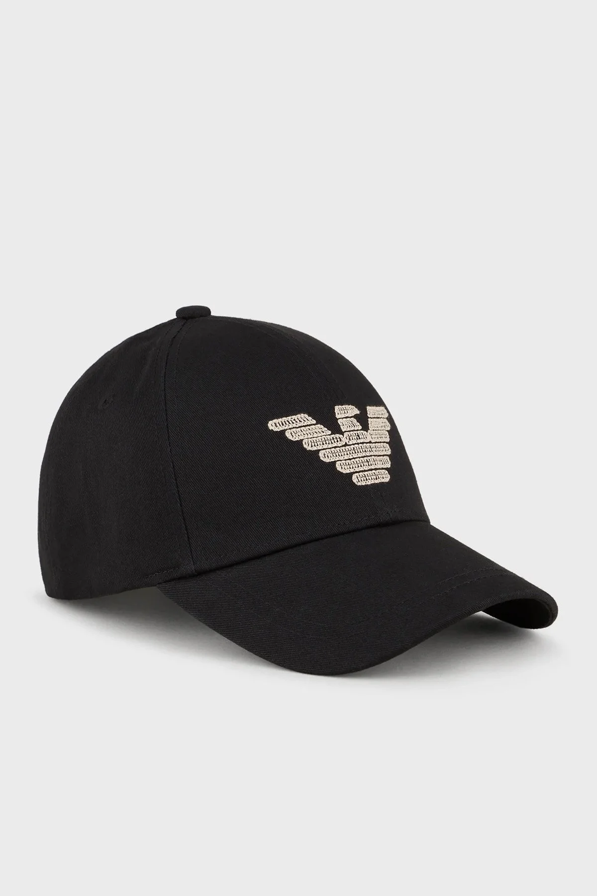 Emporio Armani Logolu Pamuklu Unisex Şapka 237194 3R496 00020 SİYAH - 1