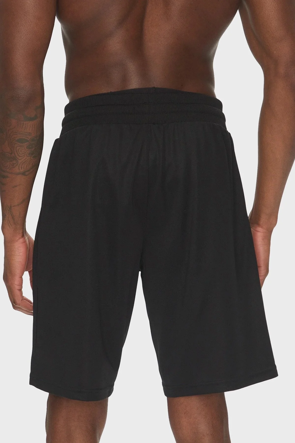 Emporio Armani Logolu Regular Fit Bağlamalı Erkek Short EM000495 AF10791 UC001 SİYAH - 2