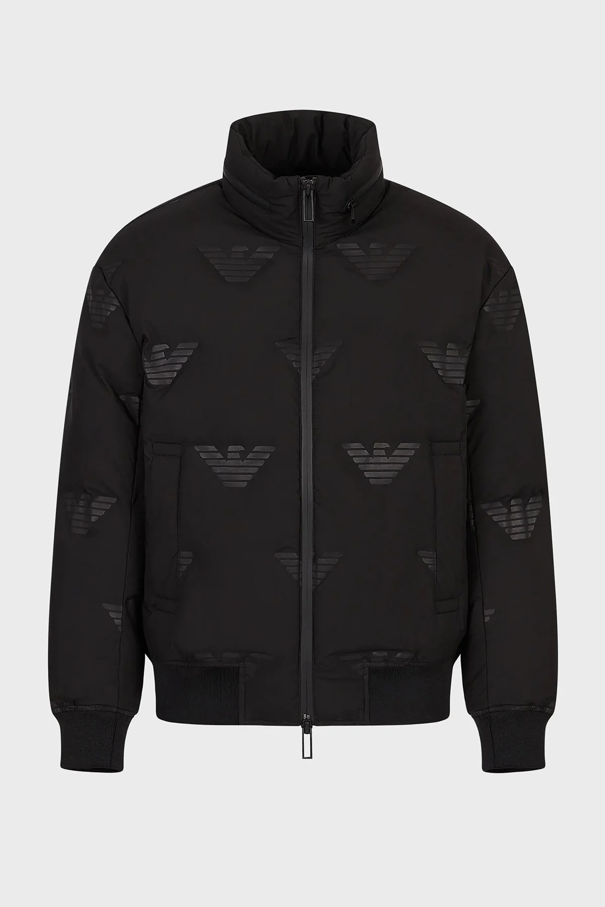 Emporio Armani Regular Fit Su ve Rüzgar Geçirmez Ördek Tüyü Dolgulu Erkek Mont 6L1BP4 1NNDZ 0999 SİYAH - 5