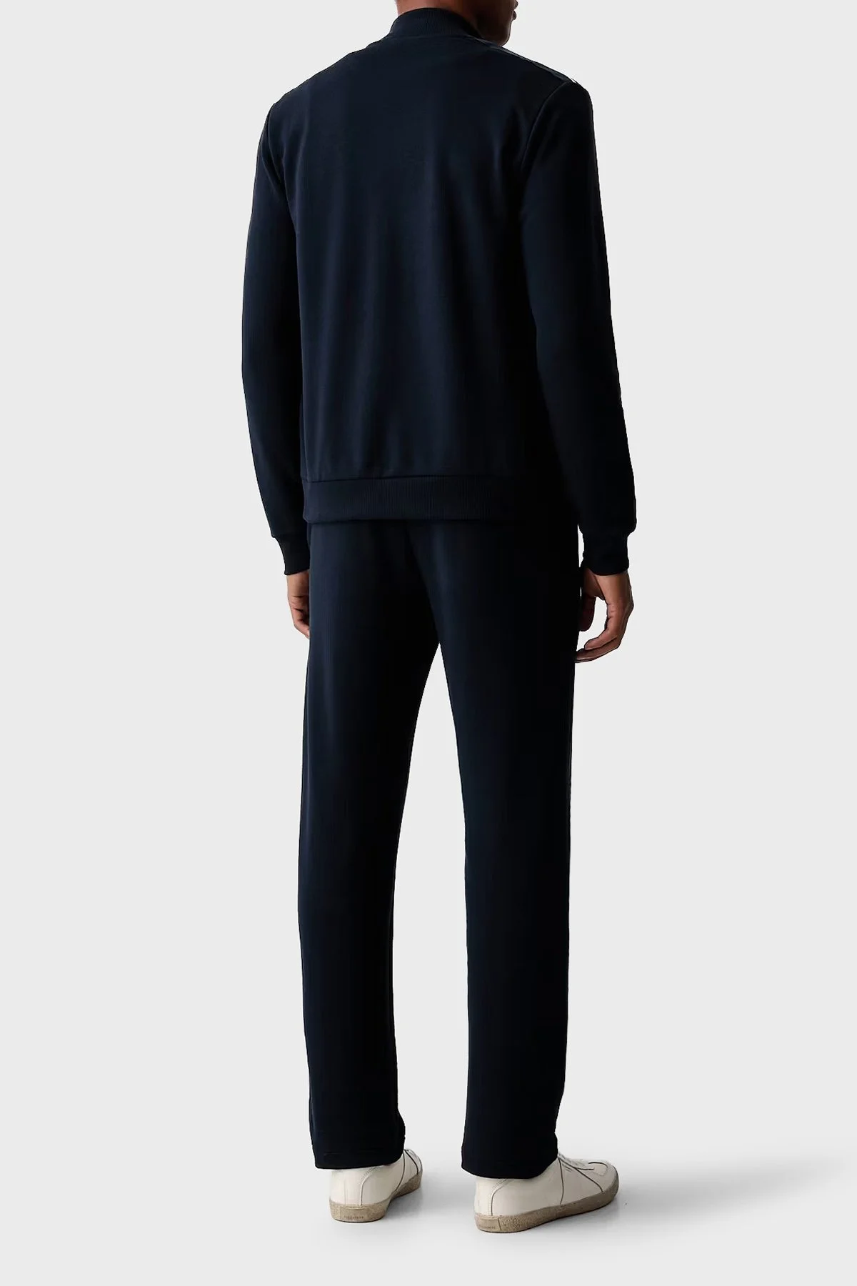 Emporio Armani Logolu Regular Fit Dik Yaka Erkek Eşofman Takımı EM006961 AF25024 UB102 Lacivert - 3