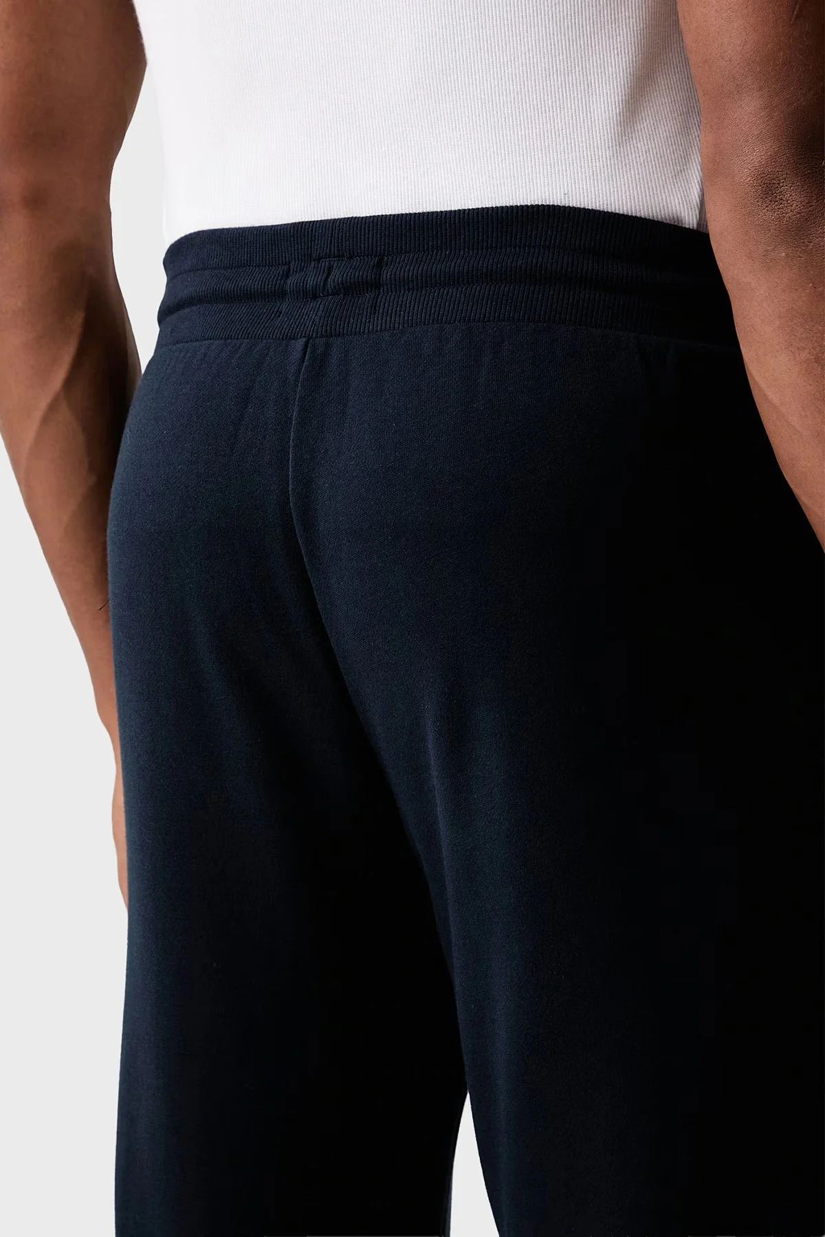 Emporio Armani Logolu Regular Fit Dik Yaka Erkek Eşofman Takımı EM006961 AF25024 UB102 Lacivert - 7
