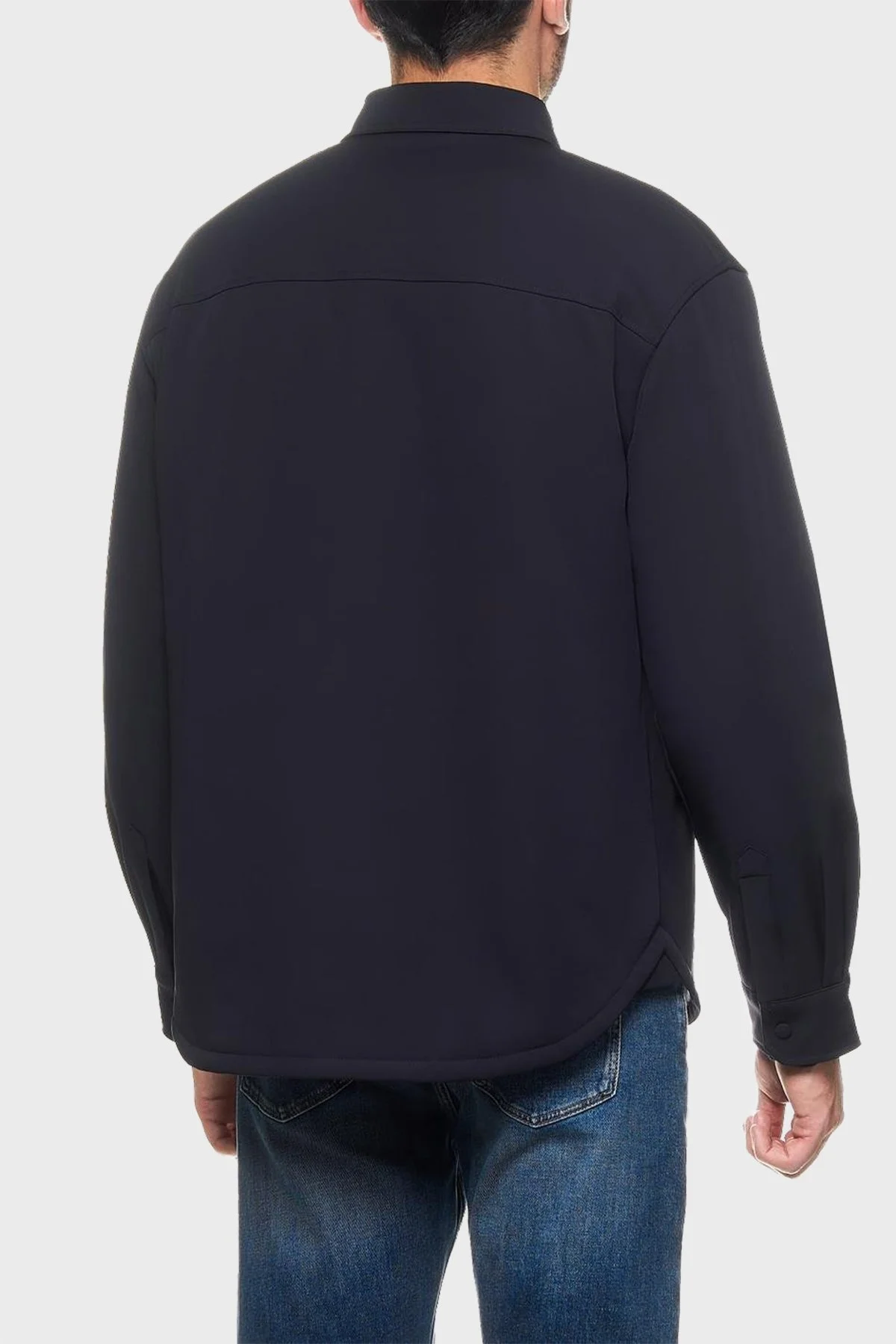 Emporio Armani Logolu Regular Fit Erkek Ceket 6D1CN0 1NUBZ 0920 LACİVERT - 3