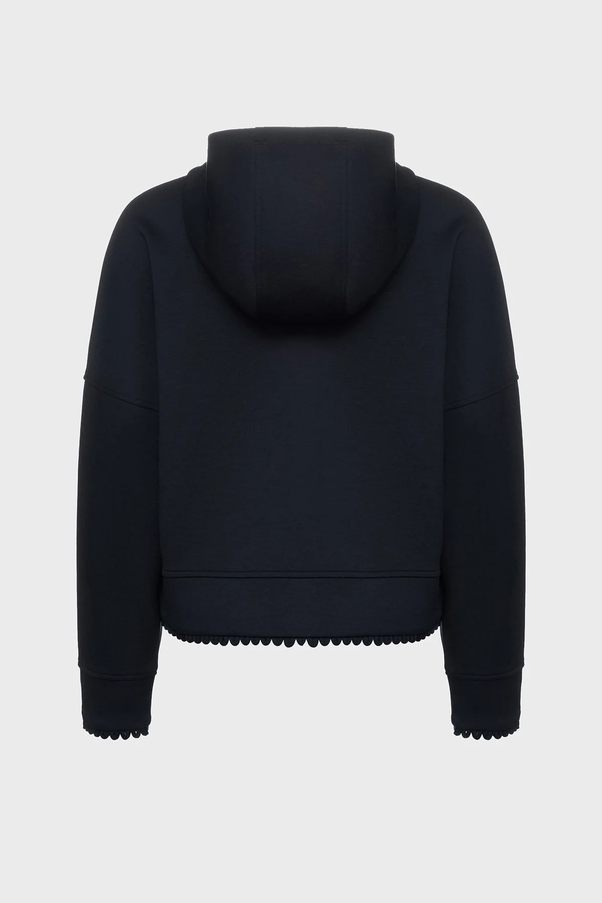 Emporio Armani Logolu Relaxed Fit Kapüşonlu Kadın Ceket EW004729 AF25831 MB136 Lacivert - 6