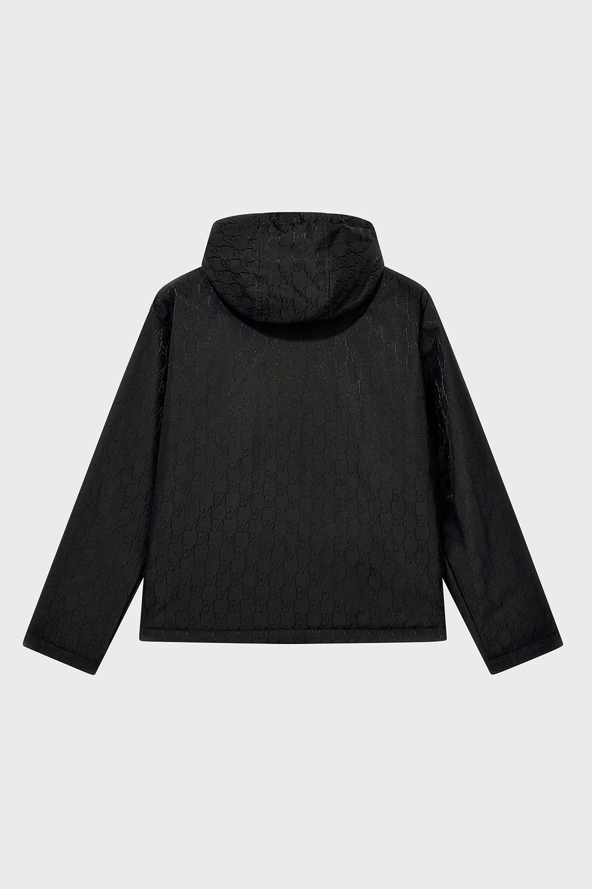 Emporio Armani Logolu Relaxed Fit Kapüşonlu Suya Dayanıklı Erkek Ceket EM006736 AF29202 FC368 Siyah - 7
