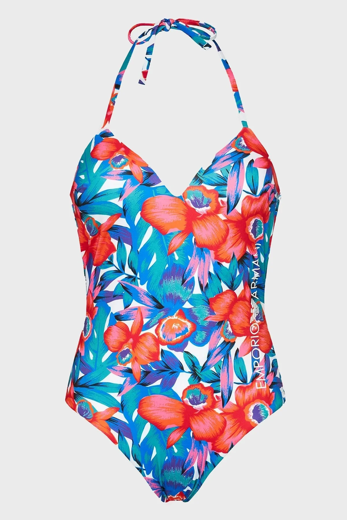 Emporio Armani Logolu Sırt Detaylı Bayan Mayo S 262642 2R300 75810 FUŞYA - 10