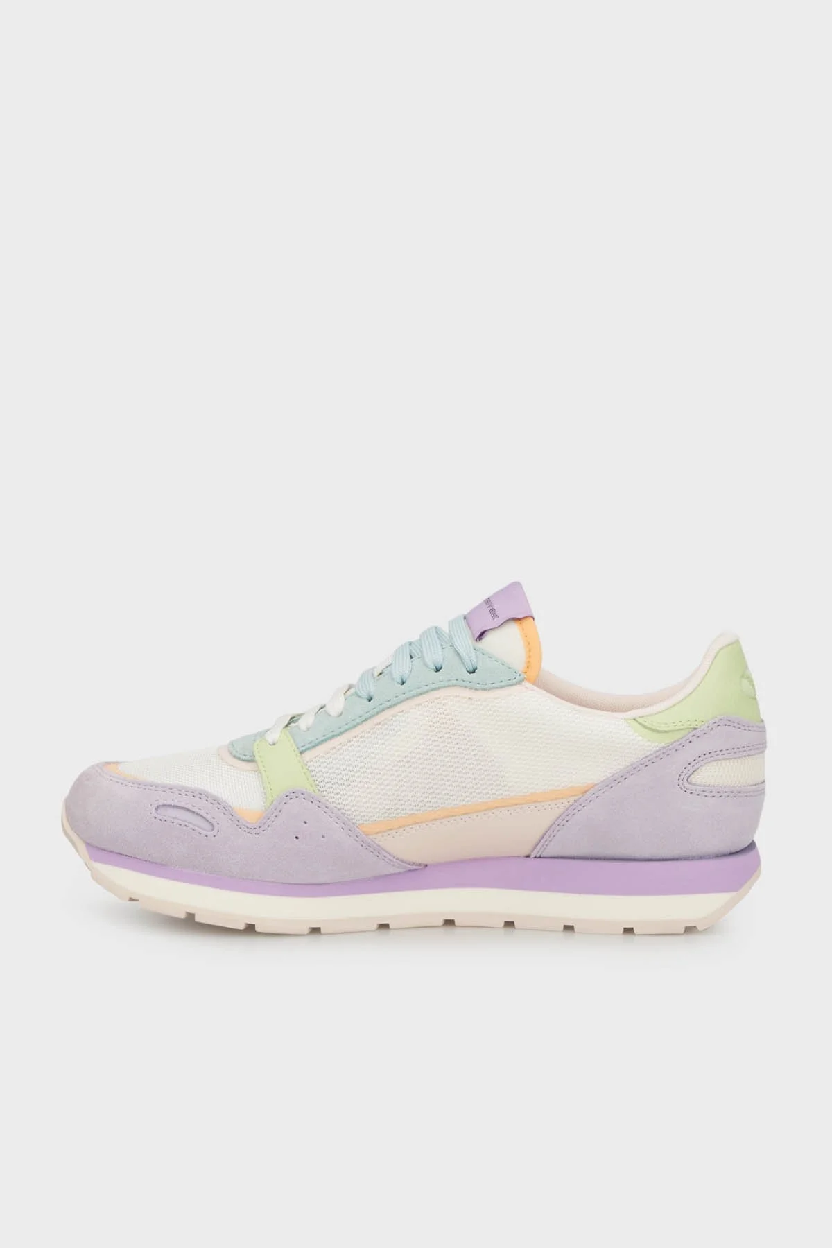 Emporio Armani Logolu Sneaker Bayan Ayakkabı X3X058 XN730 C667 Beyaz-Lila - 2