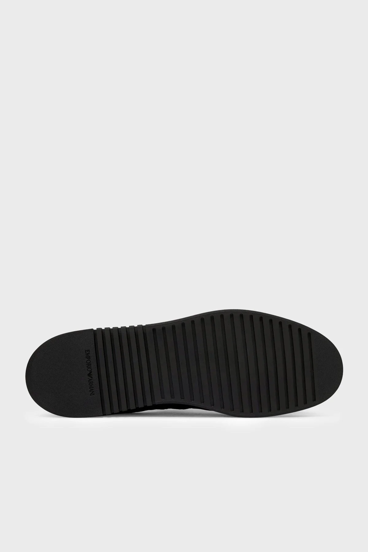 Emporio Armani Logolu Sneaker Erkek Ayakkabı EM003062 AF29544 UC001 Siyah - 4